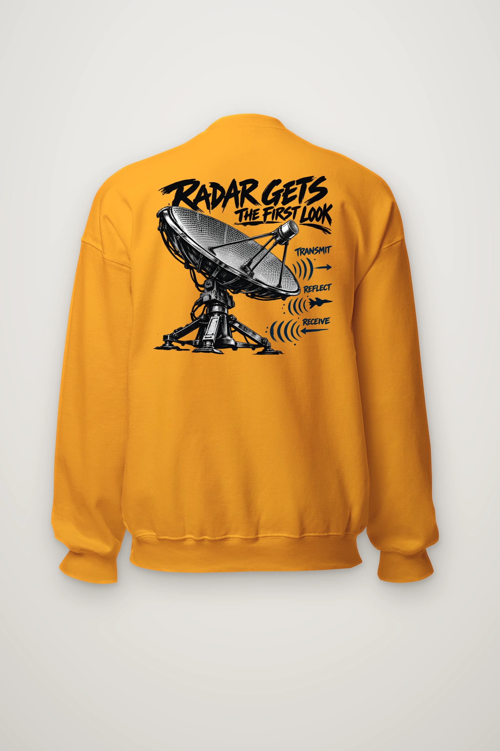 "Radar Gets the First Look" Heavy Blend Unisex Crewneck Sweatshirt