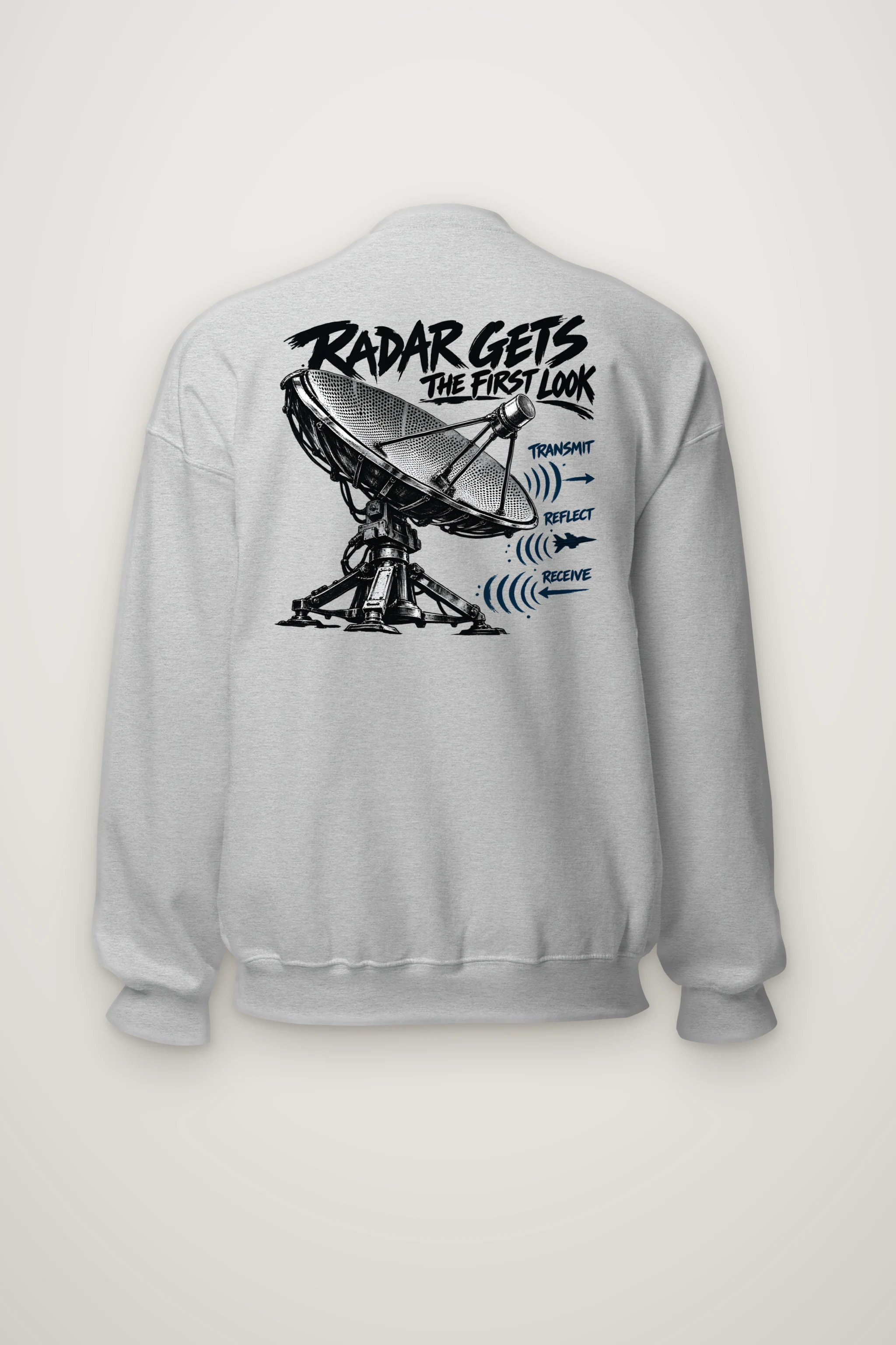 "Radar Gets the First Look" Heavy Blend Unisex Crewneck Sweatshirt