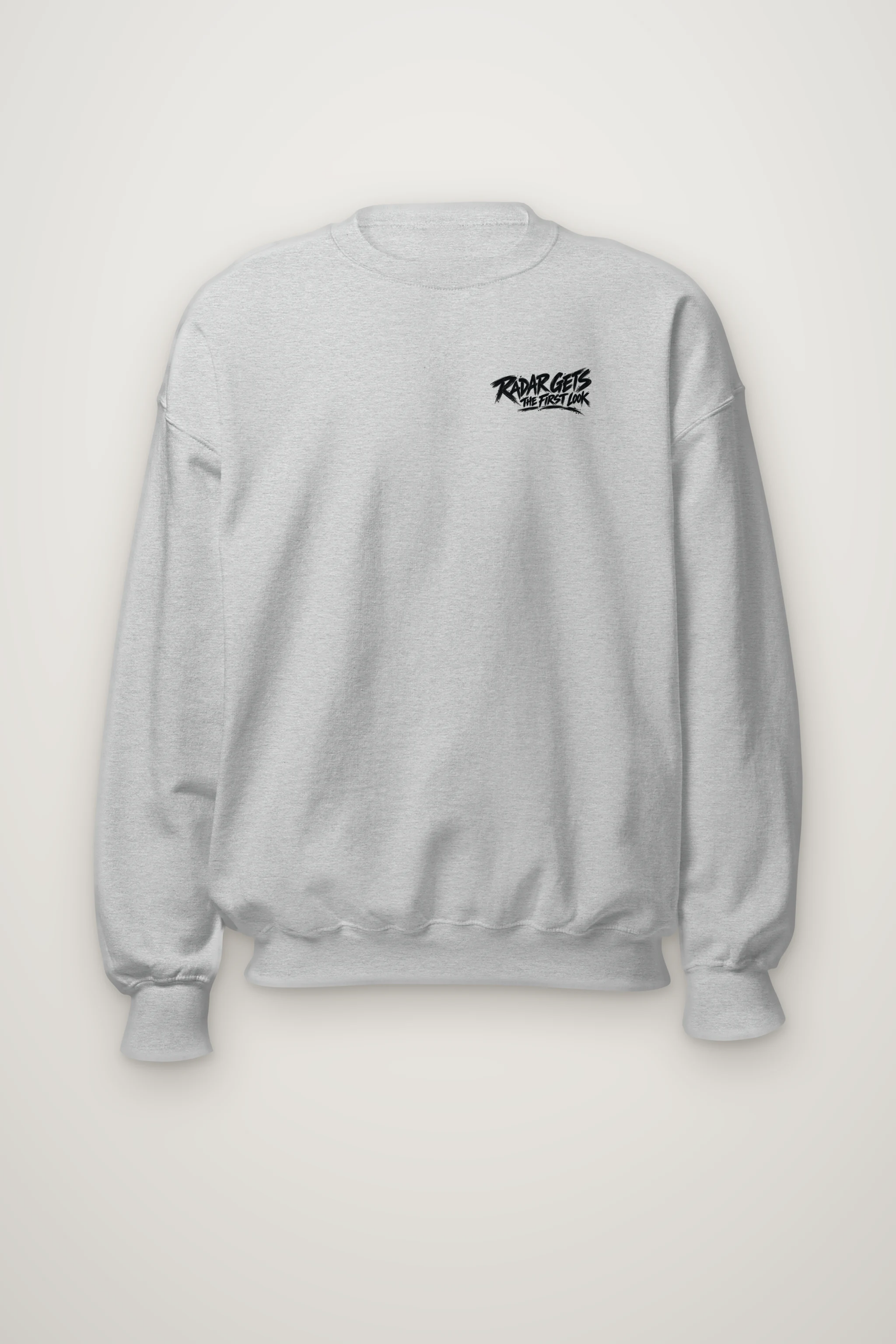 "Radar Gets the First Look" Heavy Blend Unisex Crewneck Sweatshirt