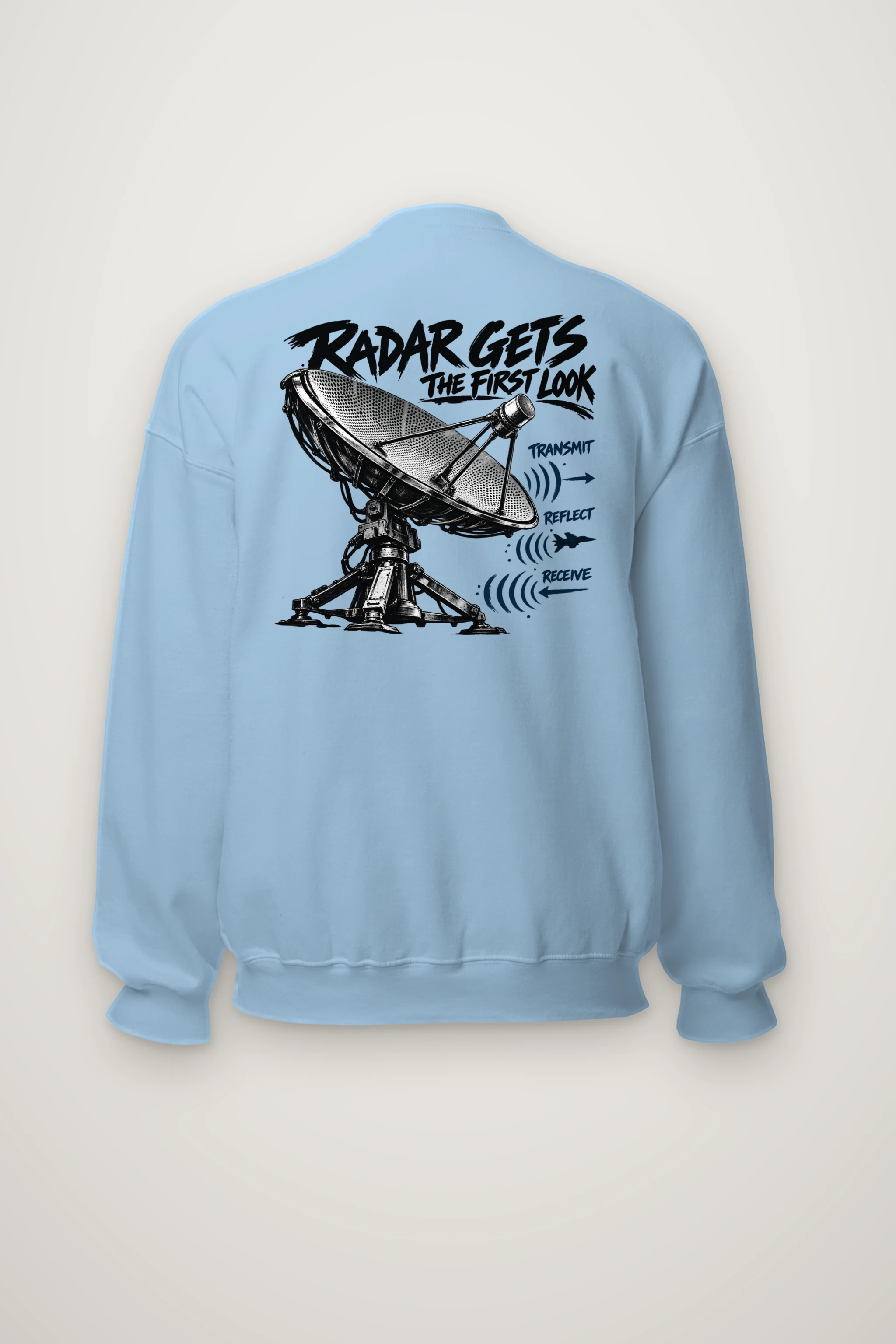 "Radar Gets the First Look" Heavy Blend Unisex Crewneck Sweatshirt
