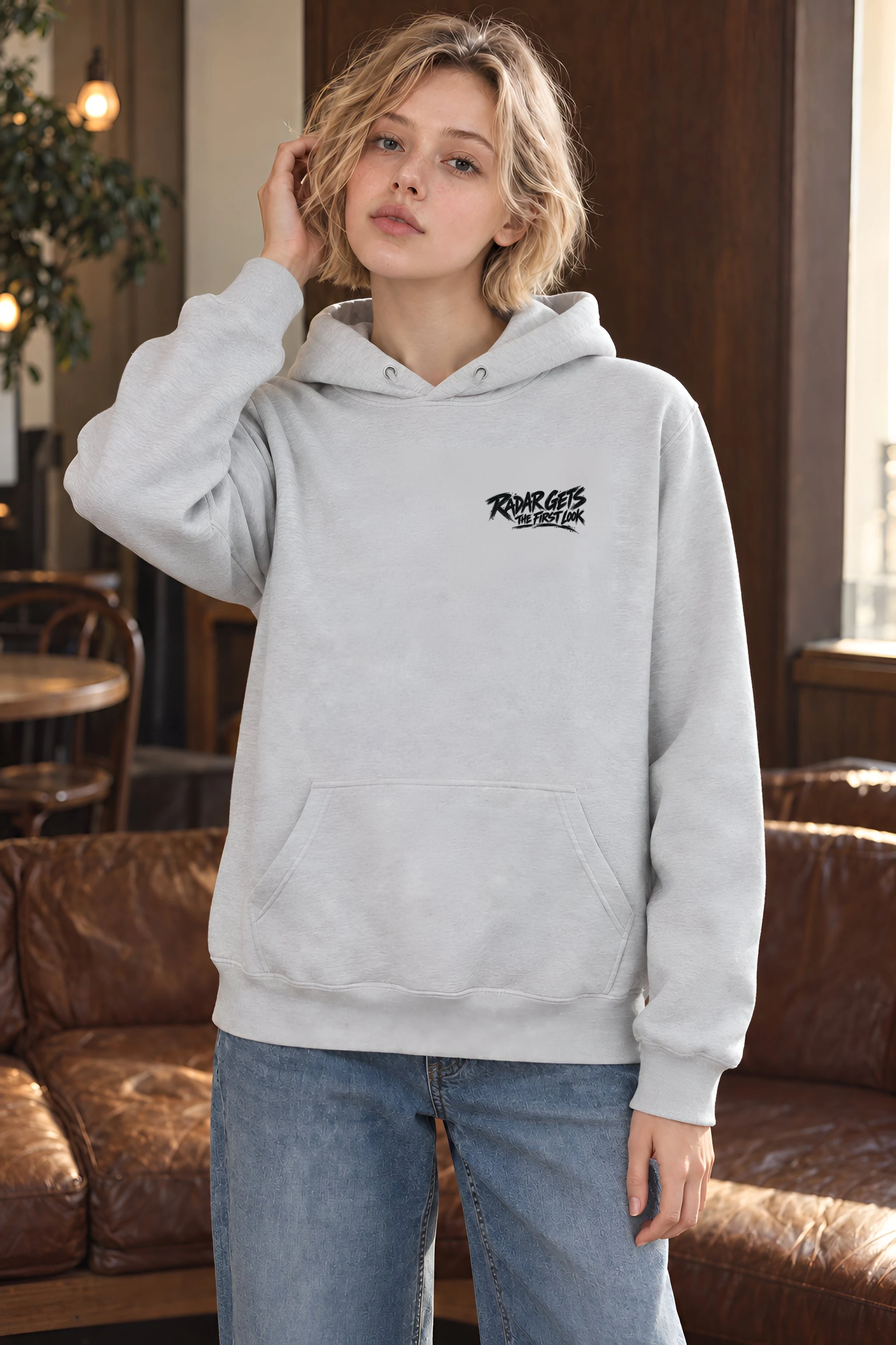 "Radar Gets the First Look" Heavy Blend Unisex Pullover Hoodie