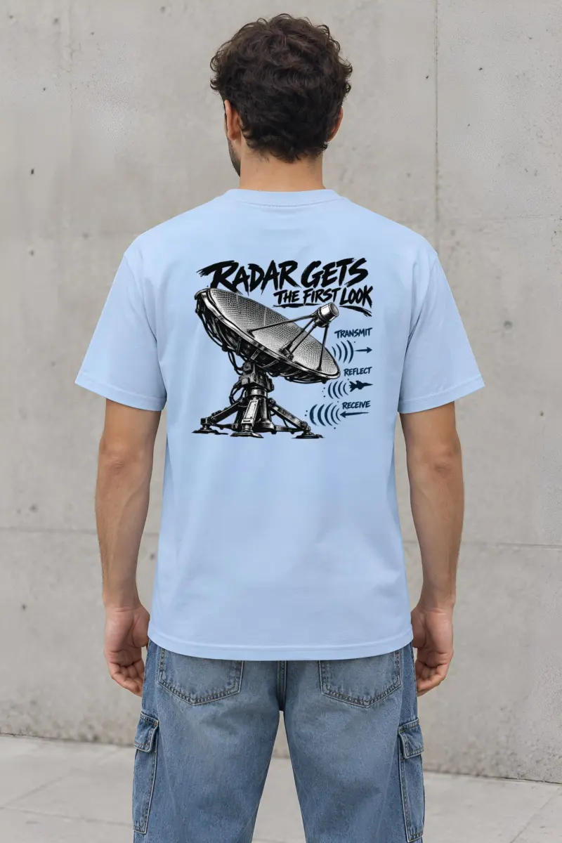 “Radar Gets the First Look” Heavyweight Unisex Crewneck T-shirt