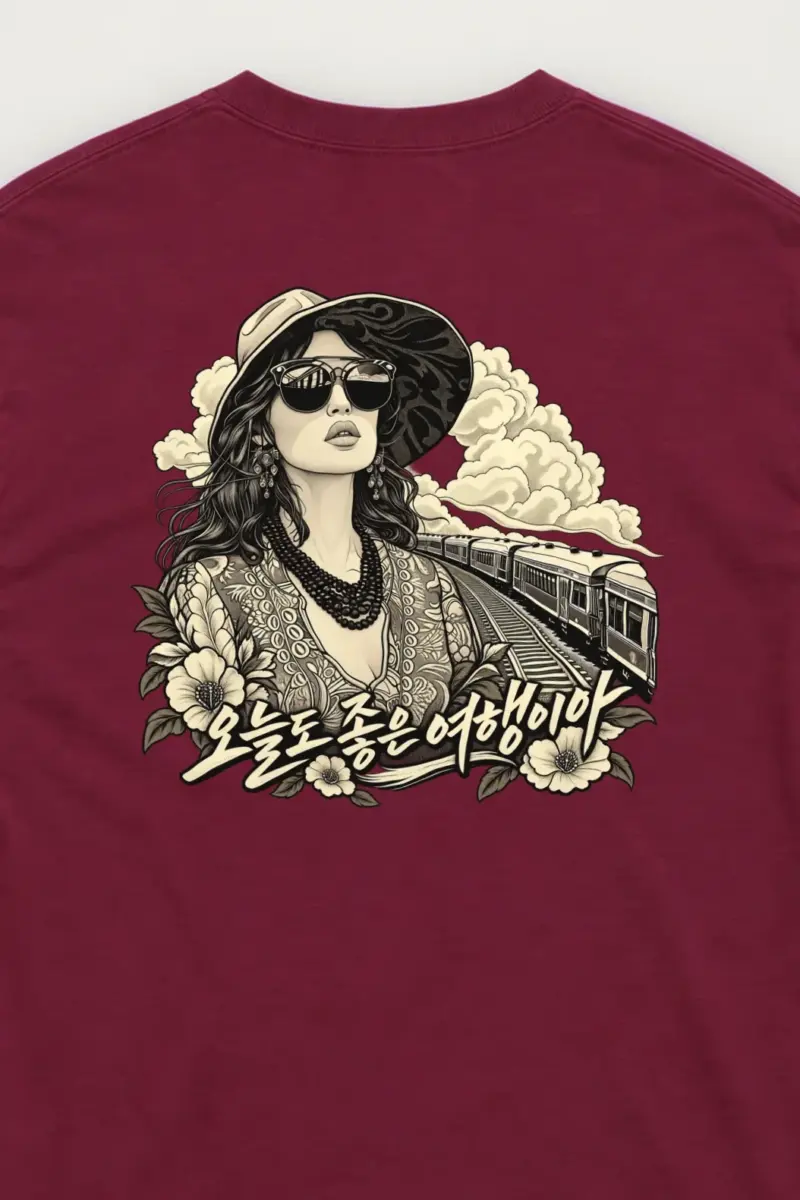 "Railway Muse" Unisex Longsleeve T-shirt