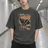 "Rain Check Session" Men's Oversized Heavyweight Crewneck T-Shirt