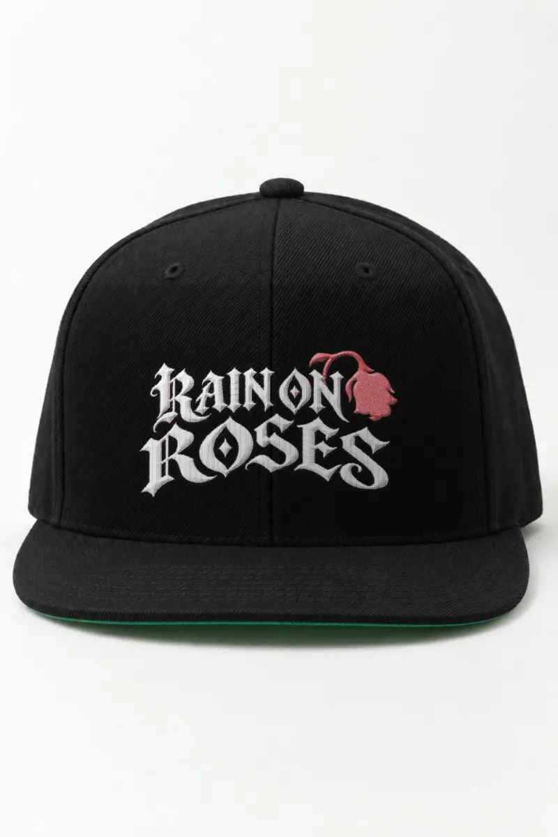 “Rain on Roses” Classic Snapback · Embroidered