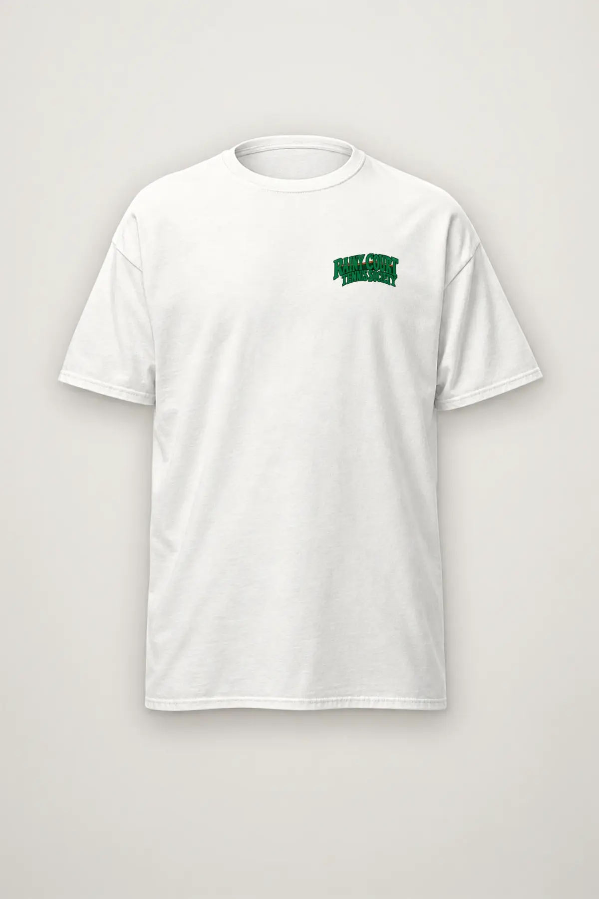 "Rainy Court Tennis Society" Heavyweight Unisex Crewneck T-shirt