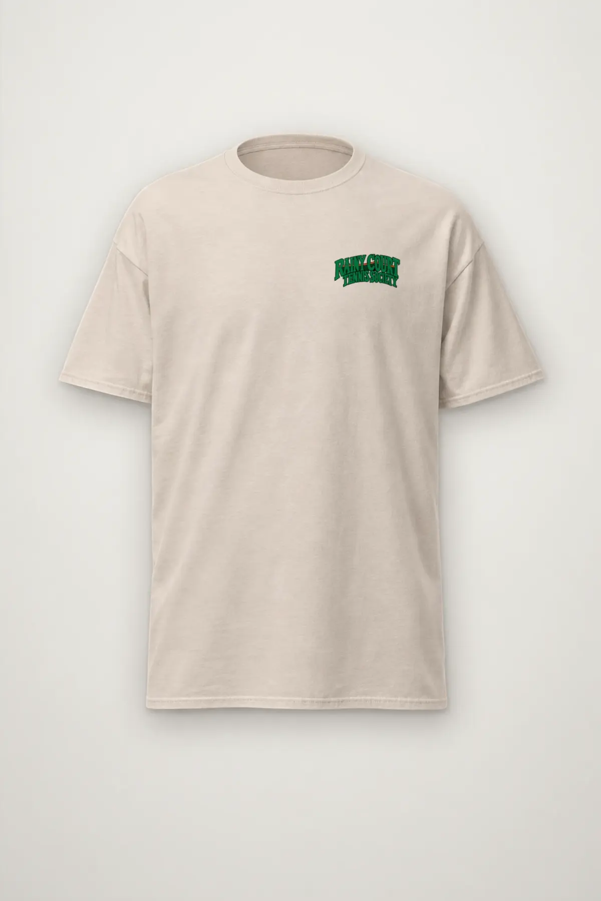 "Rainy Court Tennis Society" Heavyweight Unisex Crewneck T-shirt