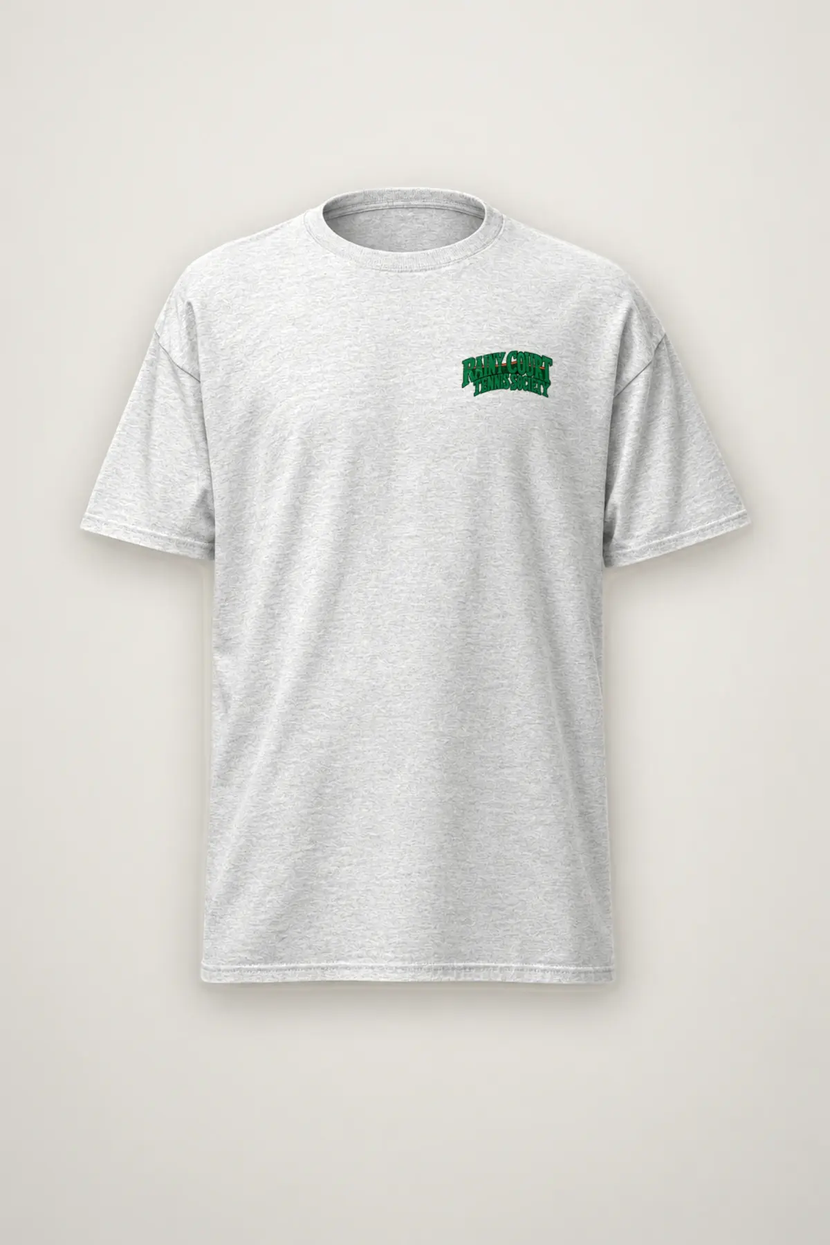 "Rainy Court Tennis Society" Heavyweight Unisex Crewneck T-shirt