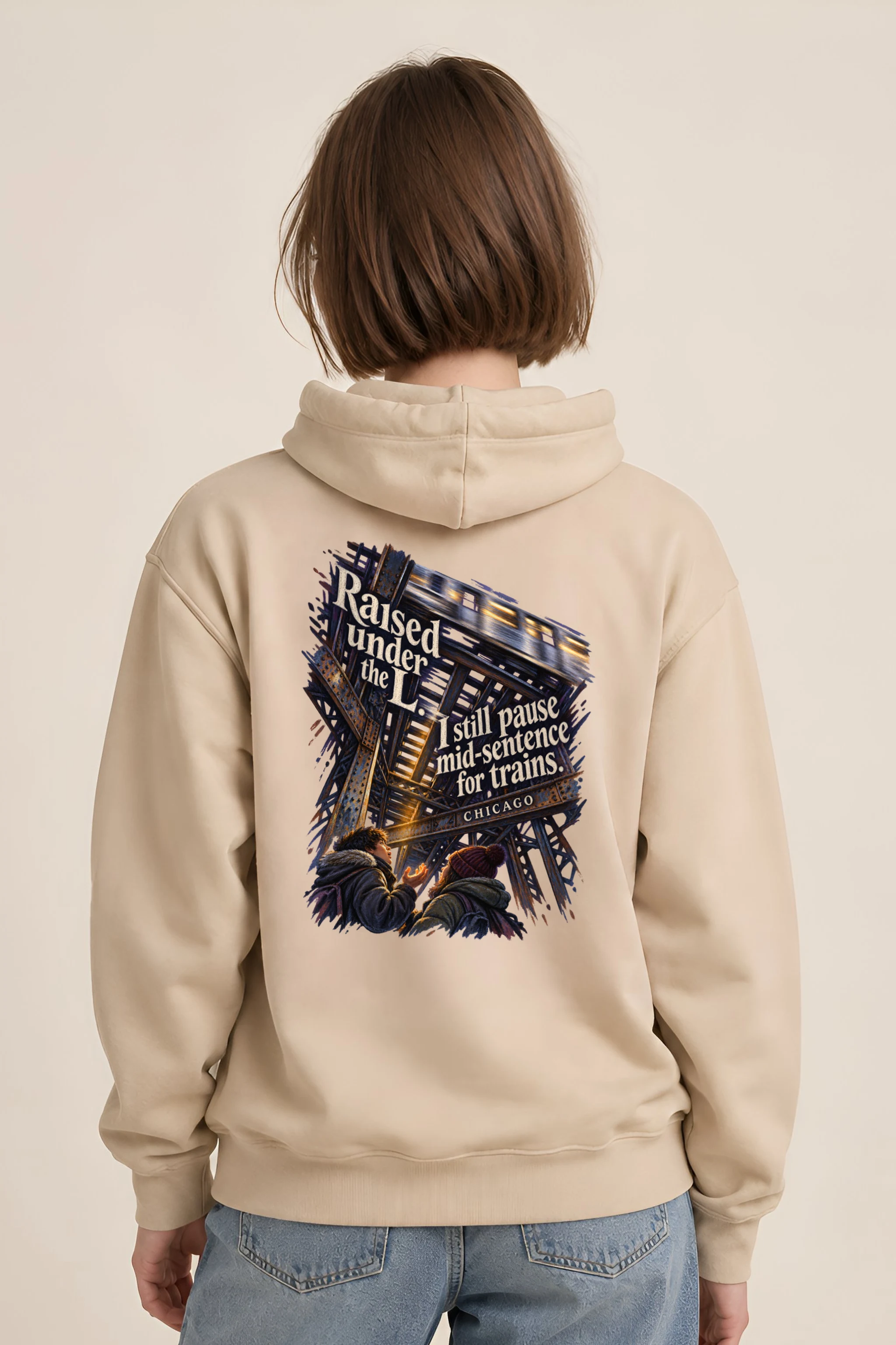 "Raised Under the L" Unisex Pullover Hoodie