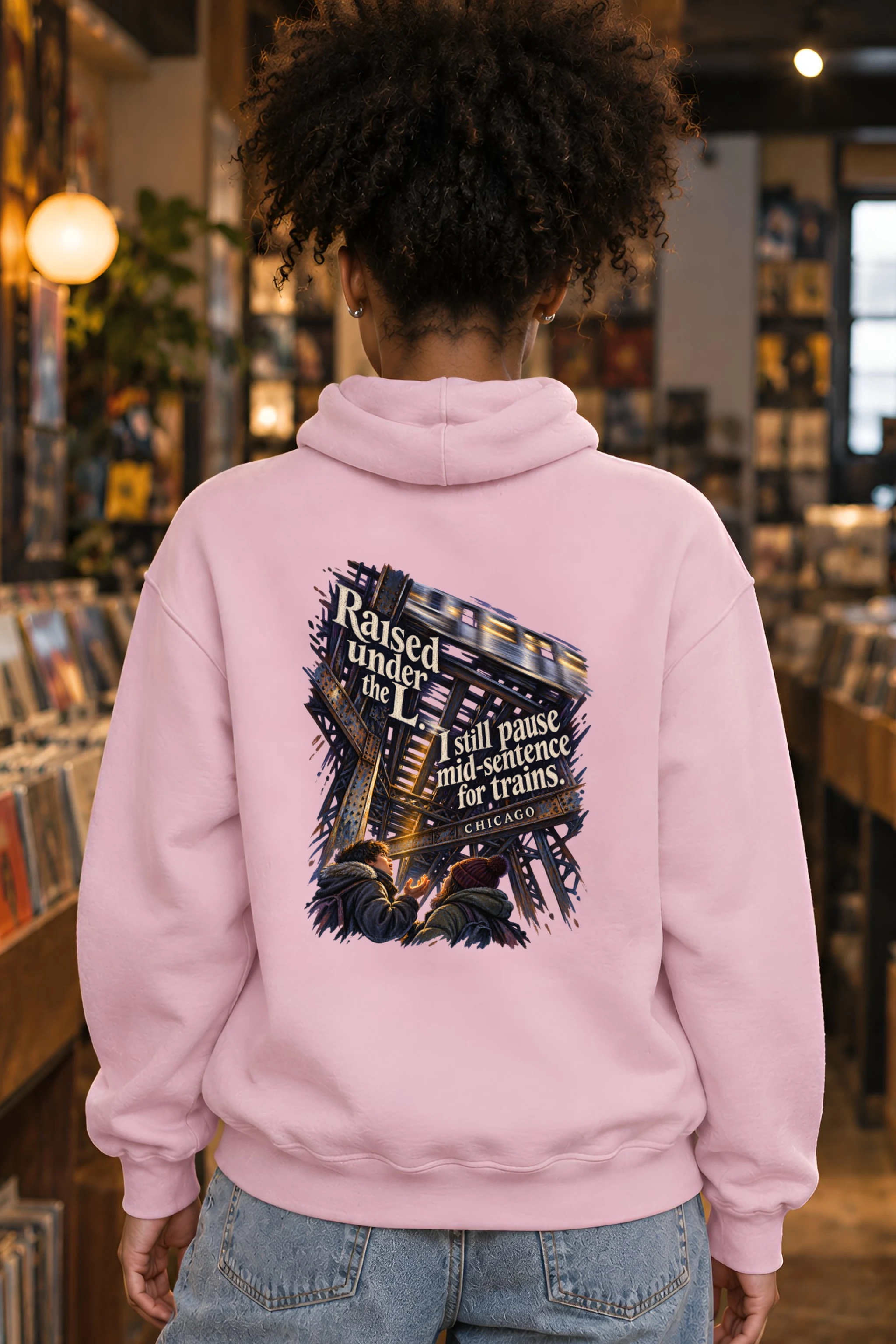 "Raised Under the L" Unisex Pullover Hoodie
