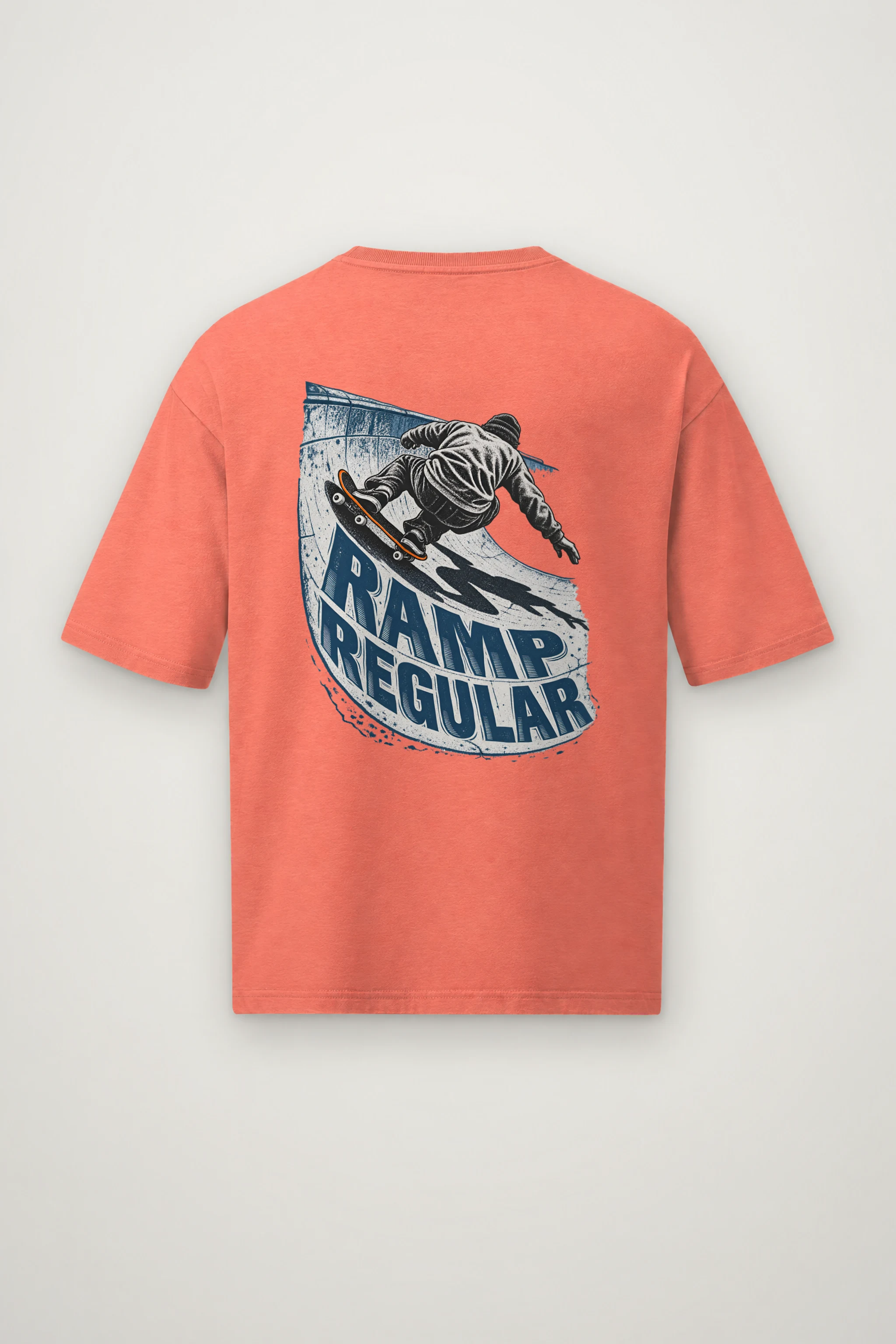 "Ramp Regular" Men's Oversized Heavyweight Crewneck T-Shirt