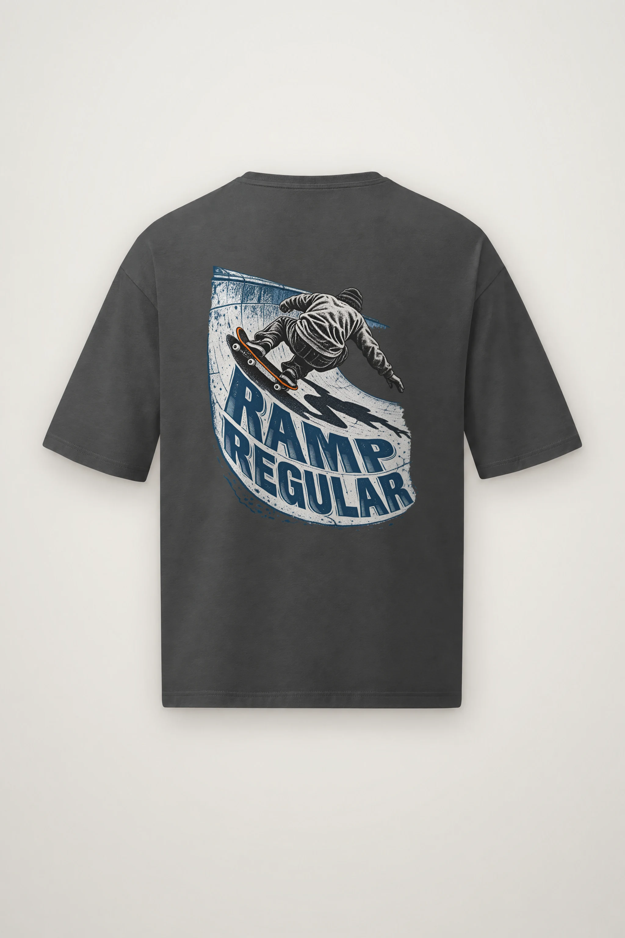 "Ramp Regular" Men's Oversized Heavyweight Crewneck T-Shirt