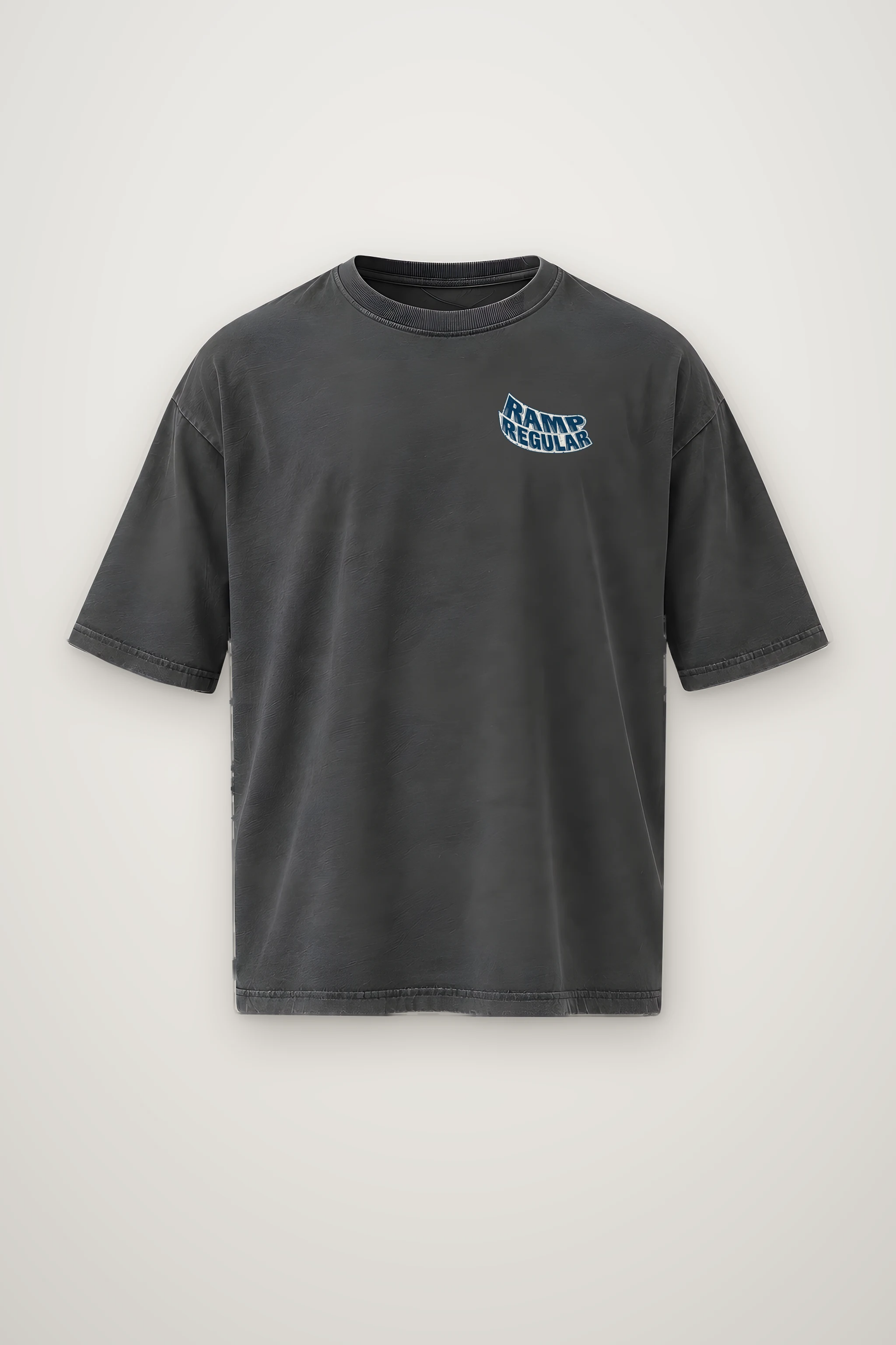 "Ramp Regular" Men's Oversized Heavyweight Crewneck T-Shirt