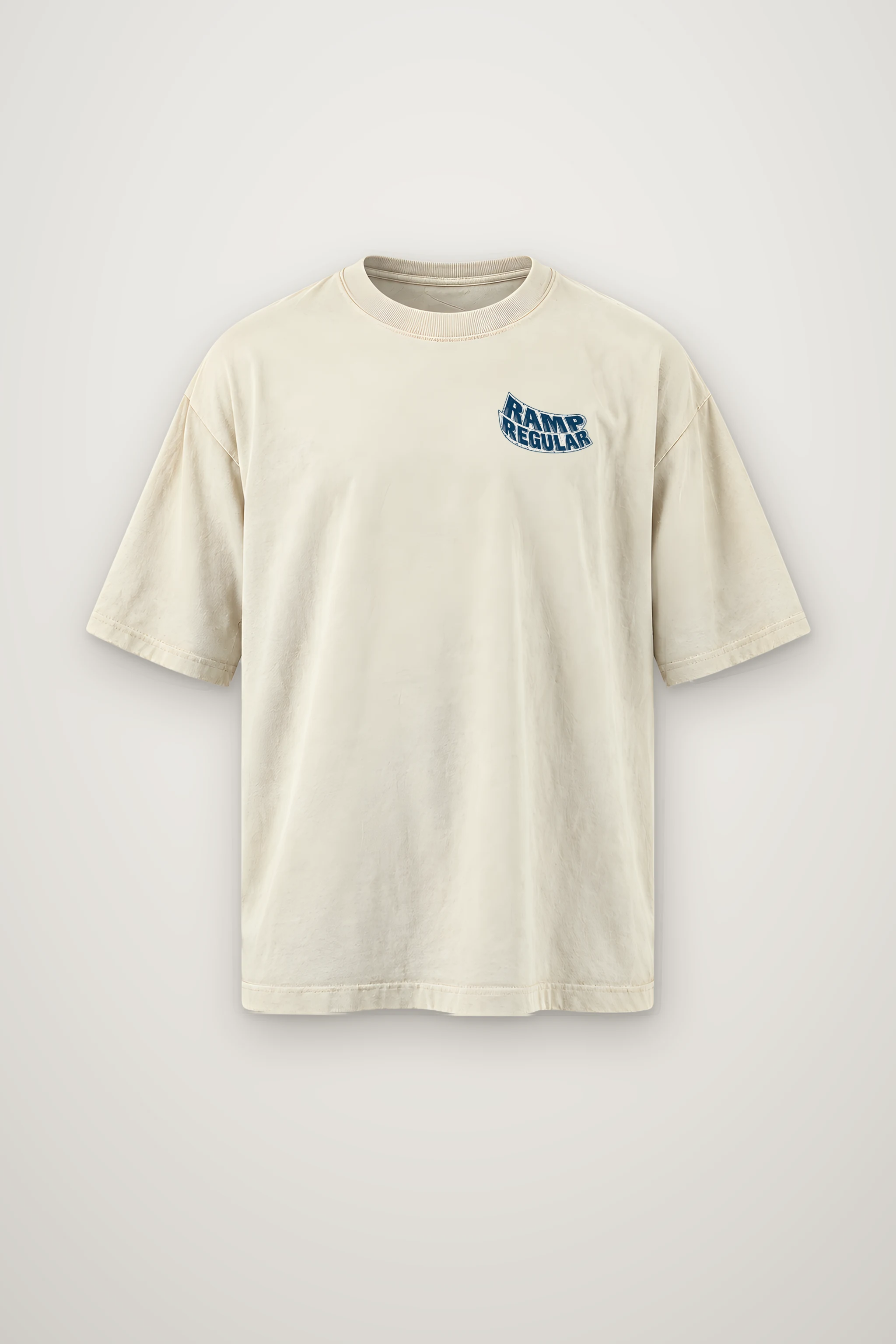 "Ramp Regular" Men's Oversized Heavyweight Crewneck T-Shirt