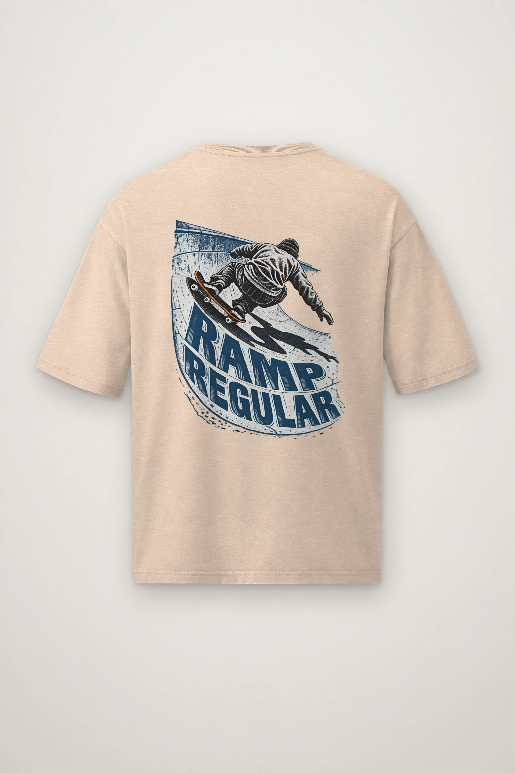 "Ramp Regular" Men's Oversized Heavyweight Crewneck T-Shirt