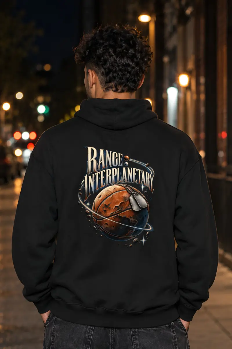 “Range Interplanetary” Heavy Blend Unisex Pullover Hoodie