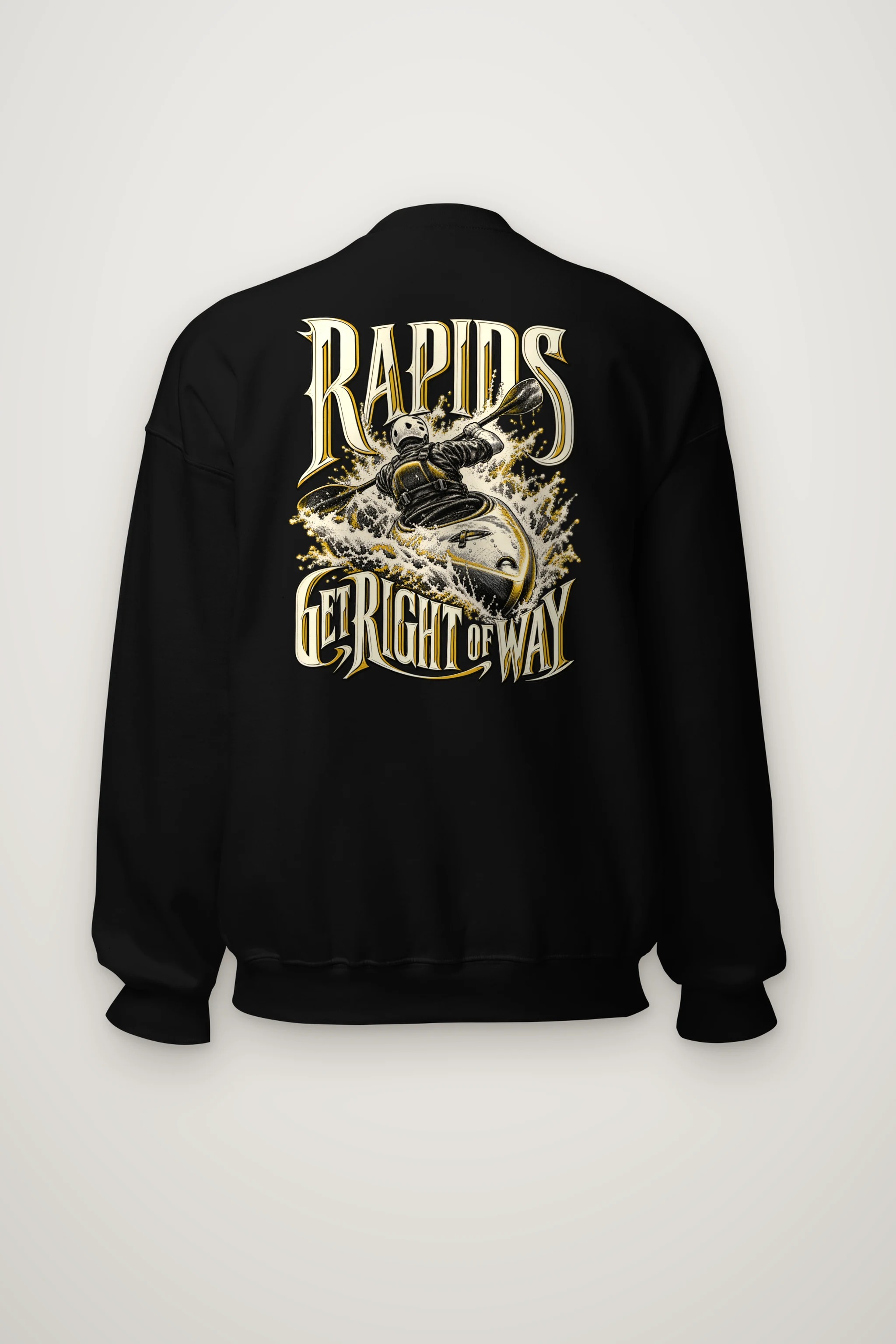 "Rapids Get Right of Way" Heavy Blend Unisex Crewneck Sweatshirt