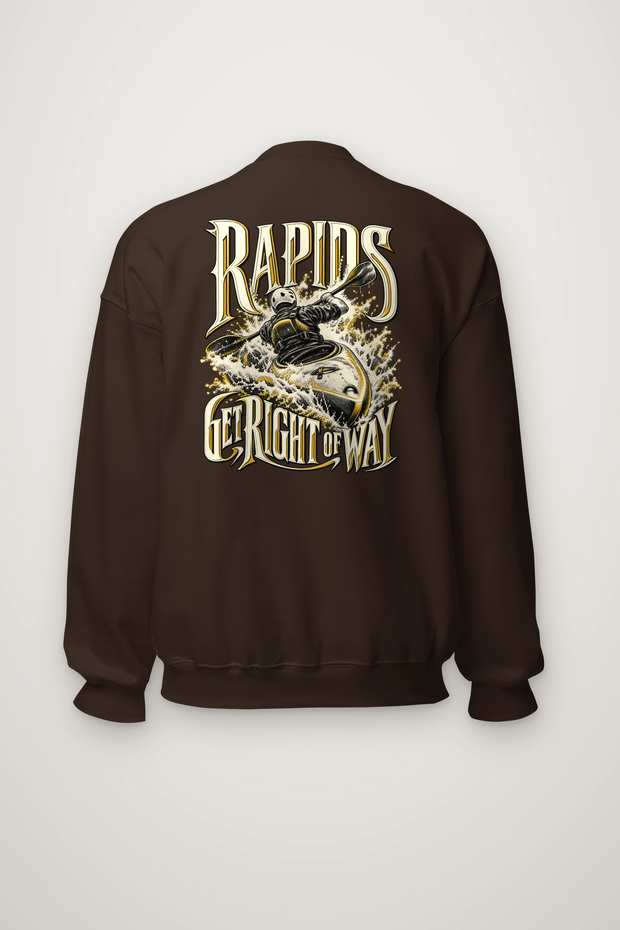 "Rapids Get Right of Way" Heavy Blend Unisex Crewneck Sweatshirt