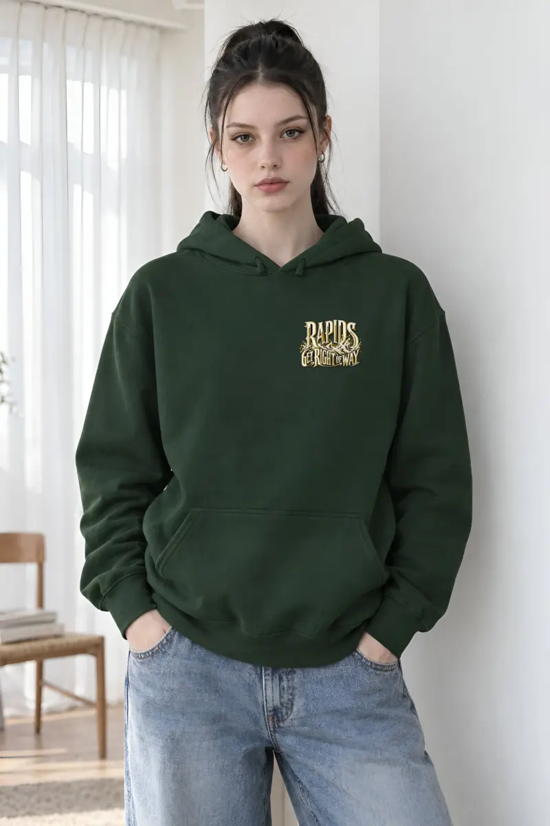 "Rapids Get Right of Way" Heavy Blend Unisex Pullover Hoodie