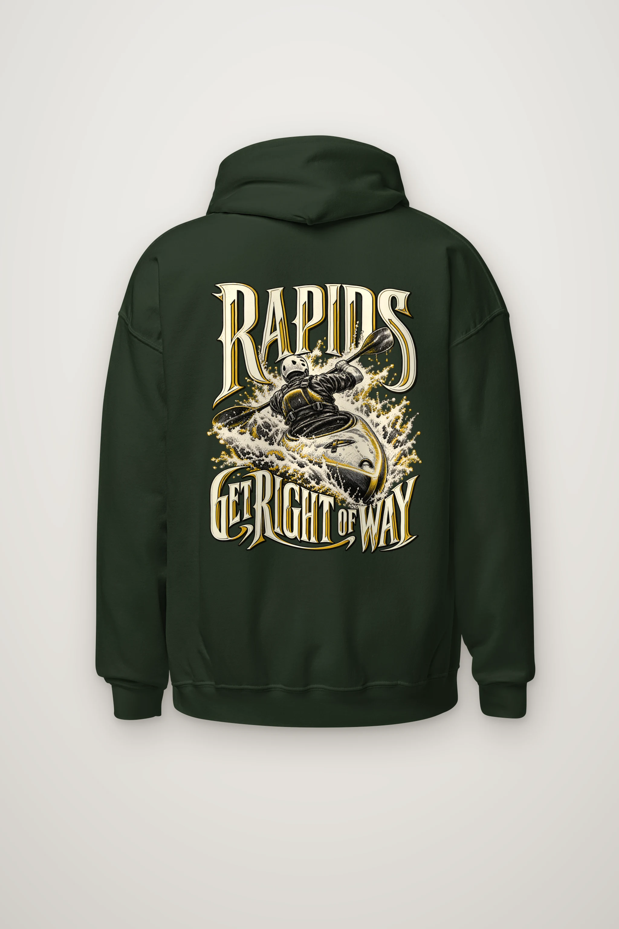 "Rapids Get Right of Way" Heavy Blend Unisex Pullover Hoodie
