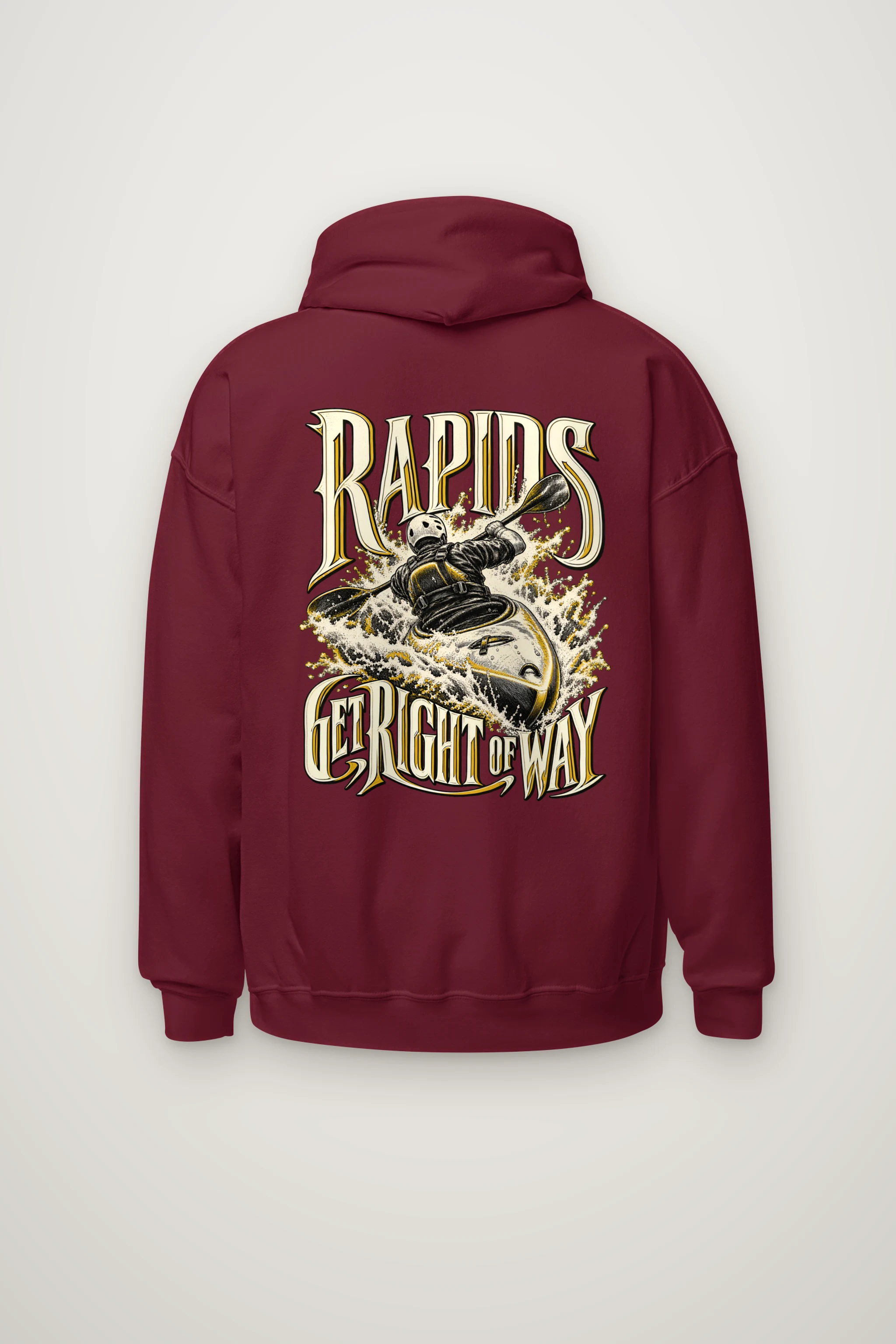 "Rapids Get Right of Way" Heavy Blend Unisex Pullover Hoodie
