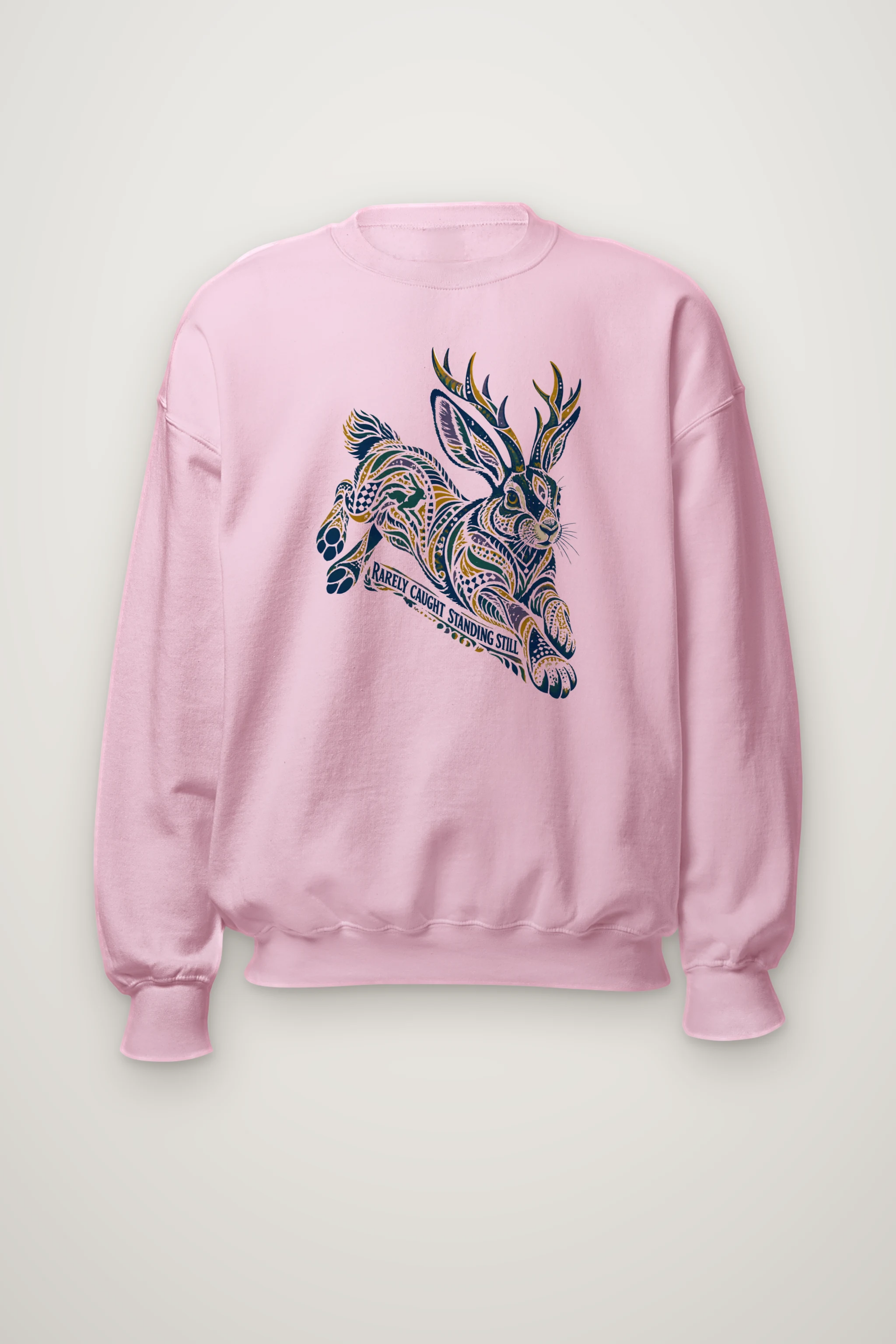 "Rarely Caught Standing Still" Heavy Blend Unisex Crewneck Sweatshirt