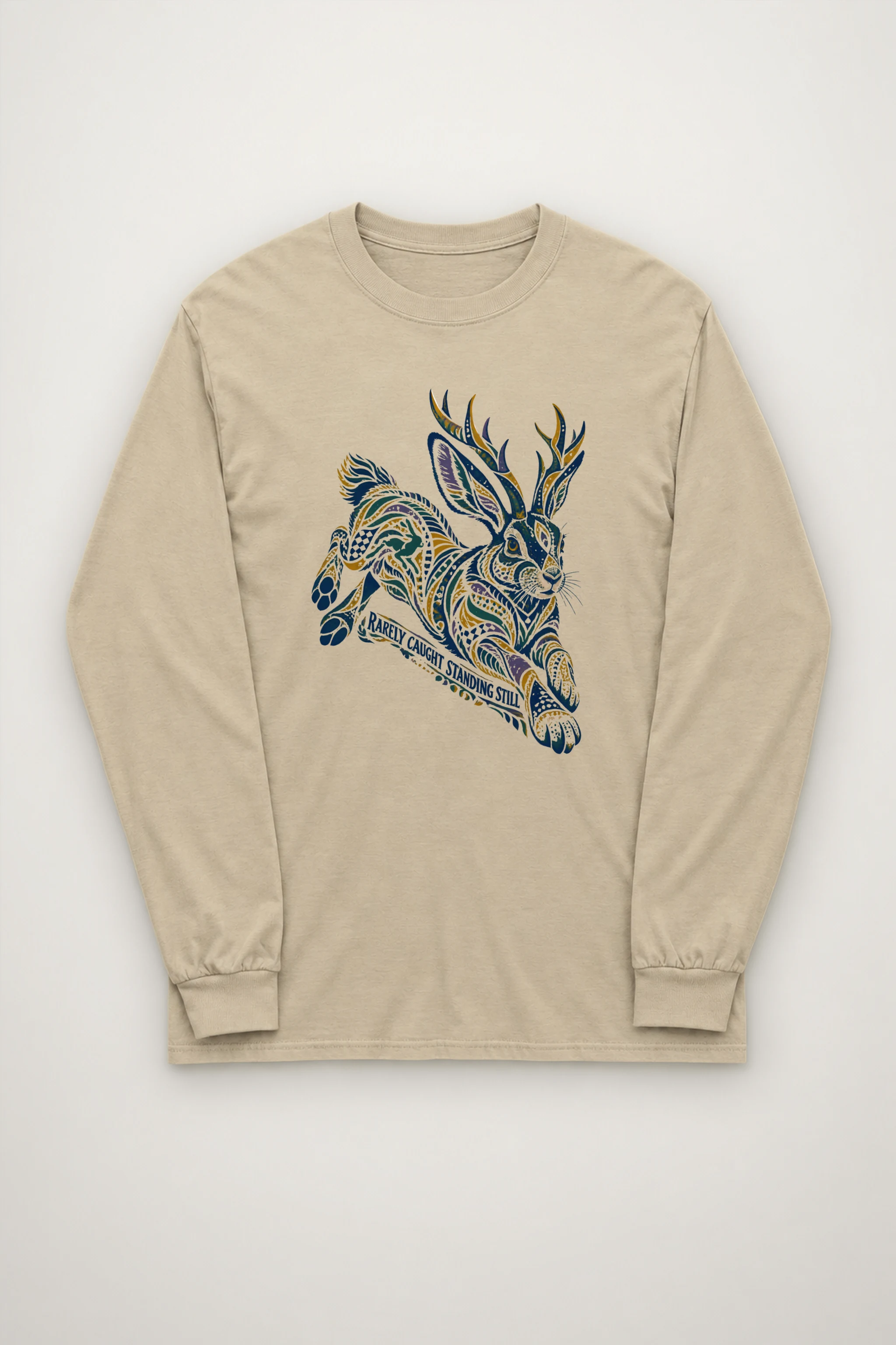"Rarely Caught Standing Still" Unisex Longsleeve T-shirt