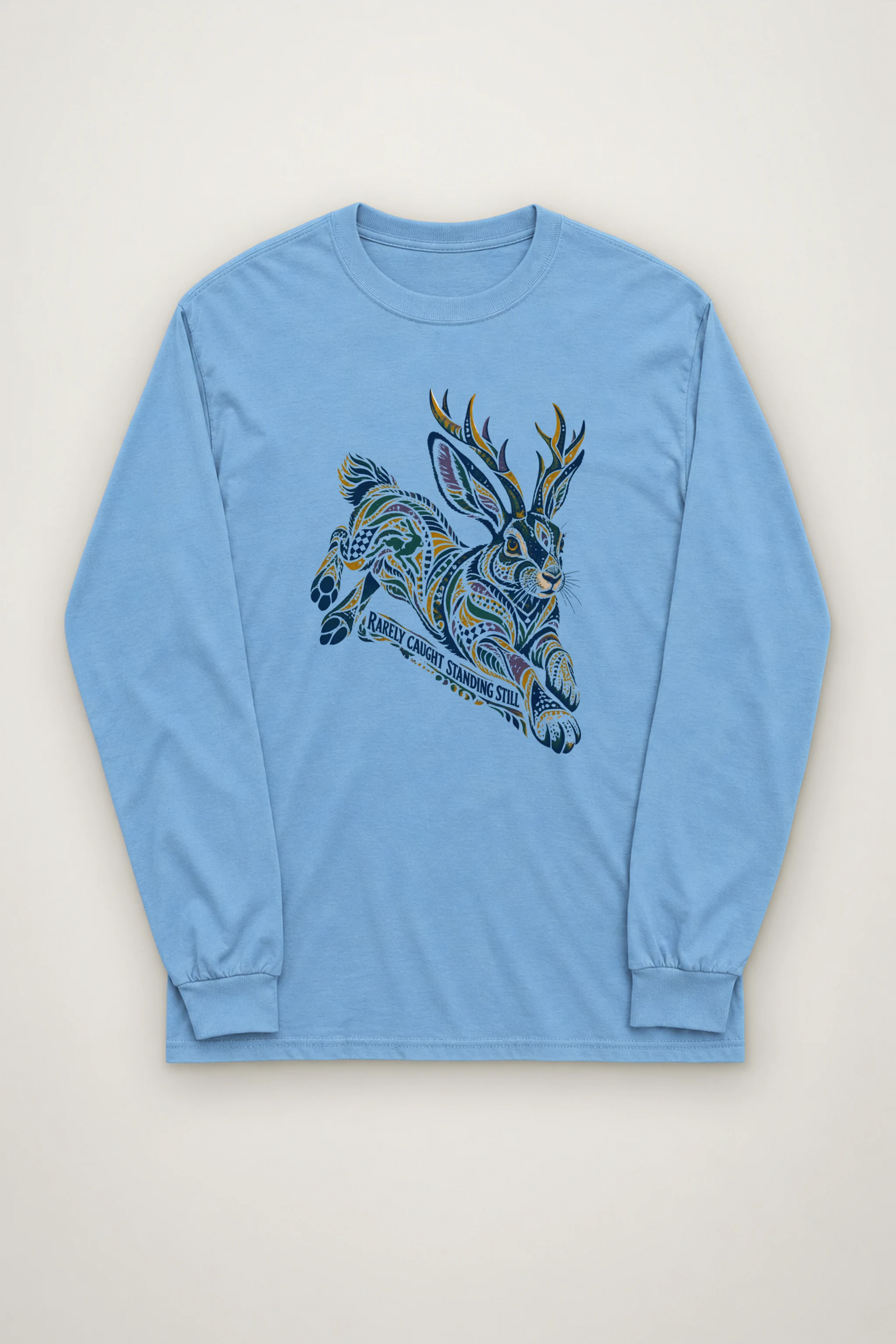 "Rarely Caught Standing Still" Unisex Longsleeve T-shirt