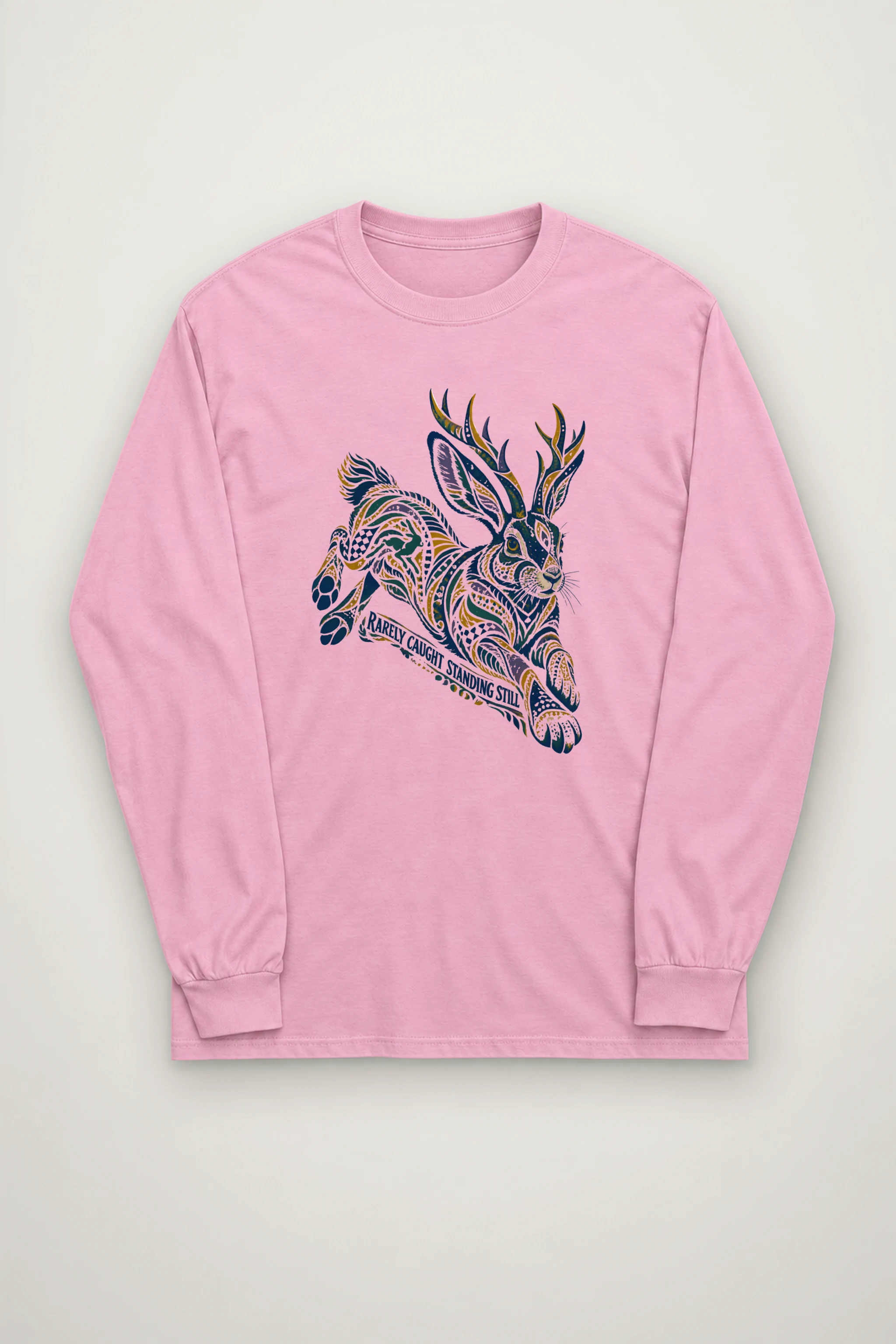 "Rarely Caught Standing Still" Unisex Longsleeve T-shirt