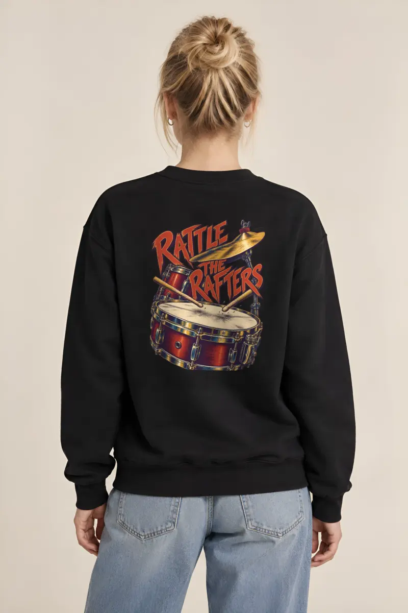 "Rattle the Rafters" Heavy Blend Unisex Crewneck Sweatshirt