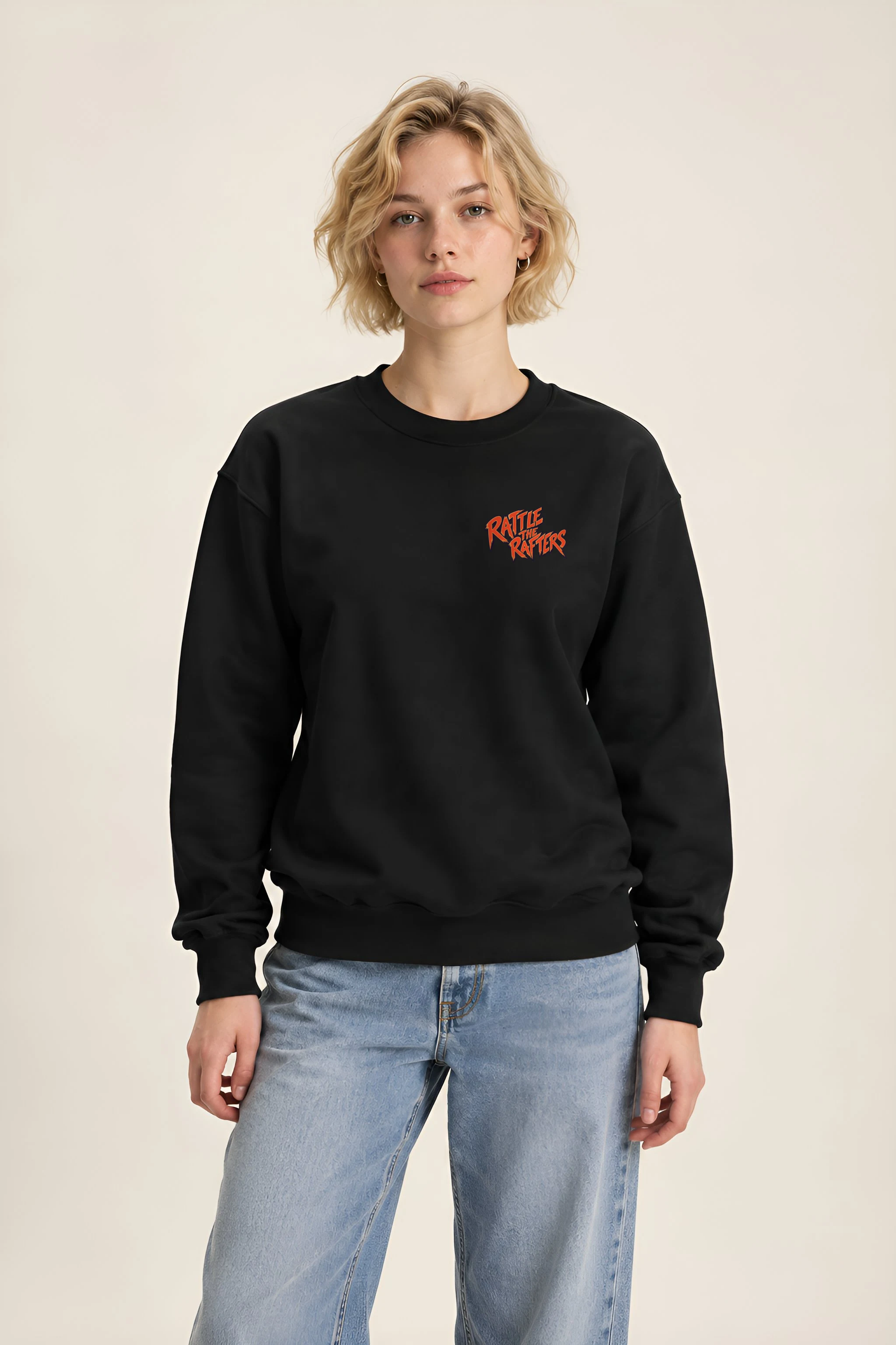 "Rattle the Rafters" Heavy Blend Unisex Crewneck Sweatshirt