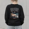 "READ BETWEEN DEPARTURES" Heavy Blend Unisex Crewneck Sweatshirt
