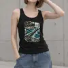 "Read The Crossing Swells" Unisex Jersey Tank