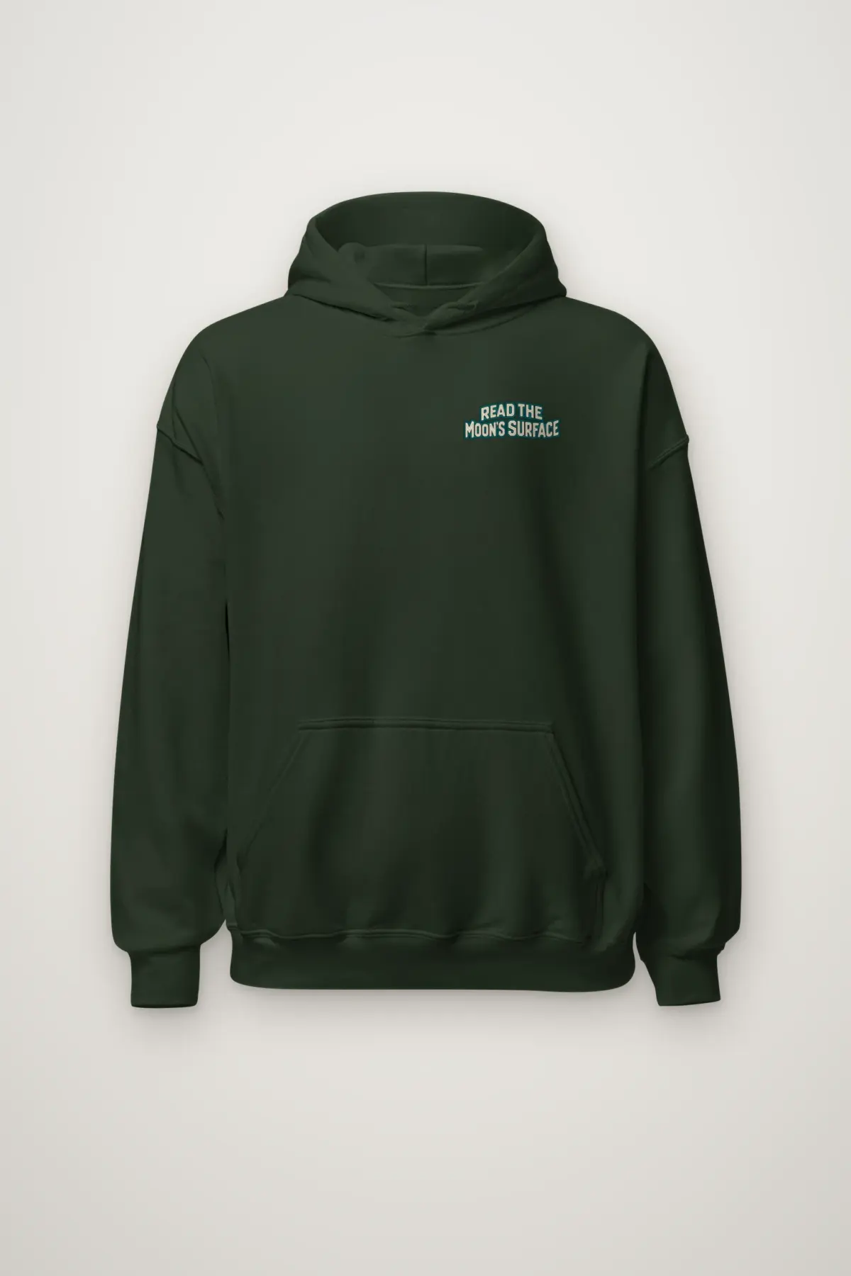 "Read the Moon's Surface" Heavy Blend Unisex Pullover Hoodie