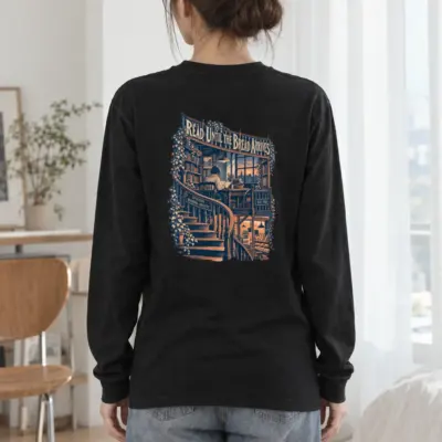 "Read Until The Bread Arrives" Unisex Longsleeve T-shirt
