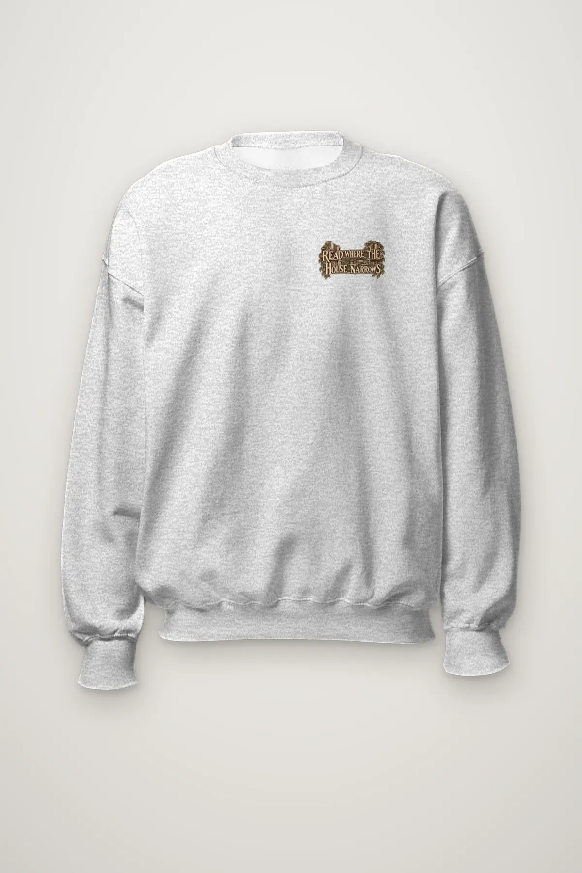 "READ WHERE THE HOUSE NARROWS" Heavy Blend Unisex Crewneck Sweatshirt