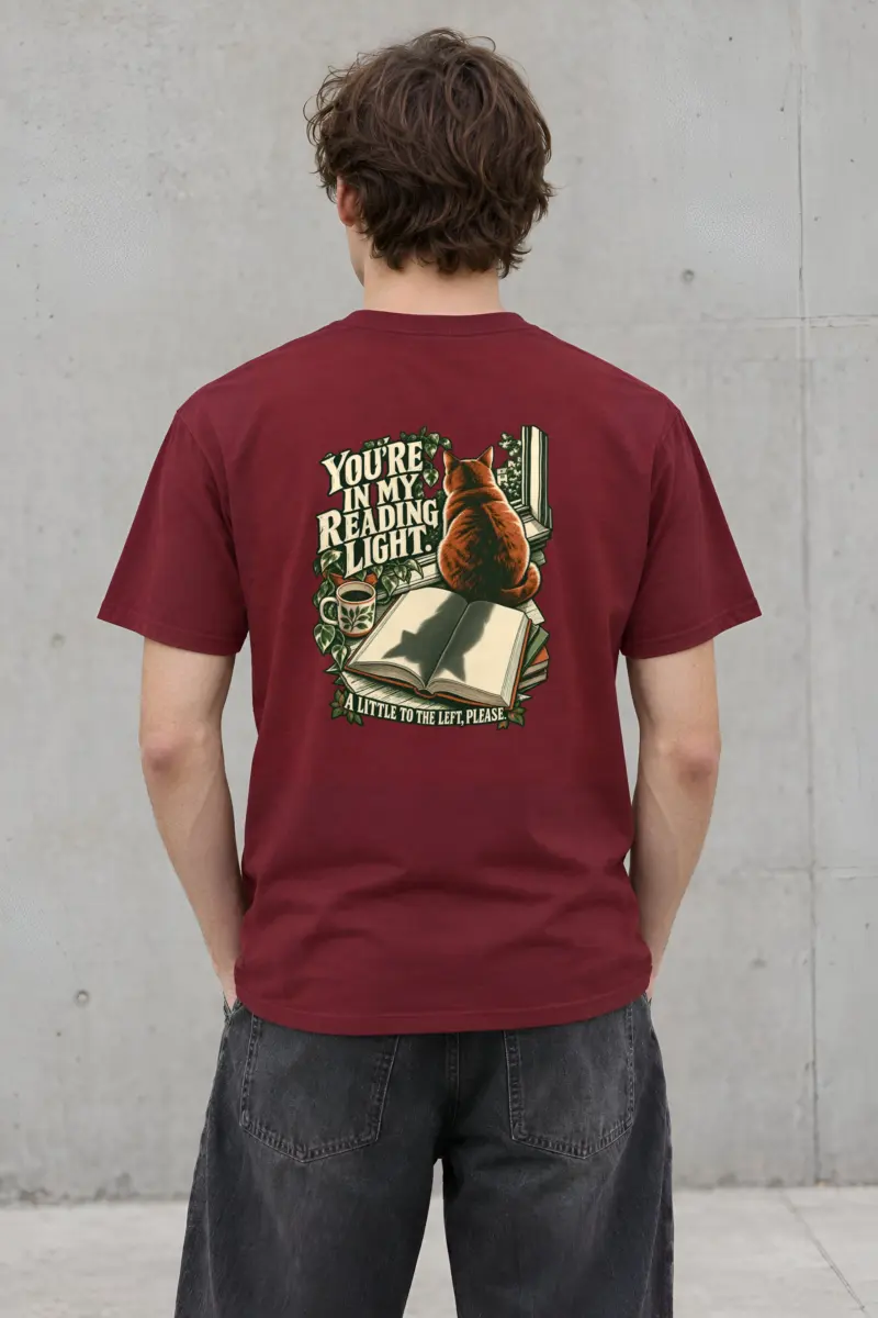 "A Little To The Left" Heavyweight Unisex Crewneck T-shirt