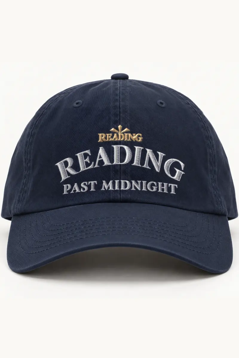 "Reading Reading Past Midnight" Classic Dad Hat · Embroidered