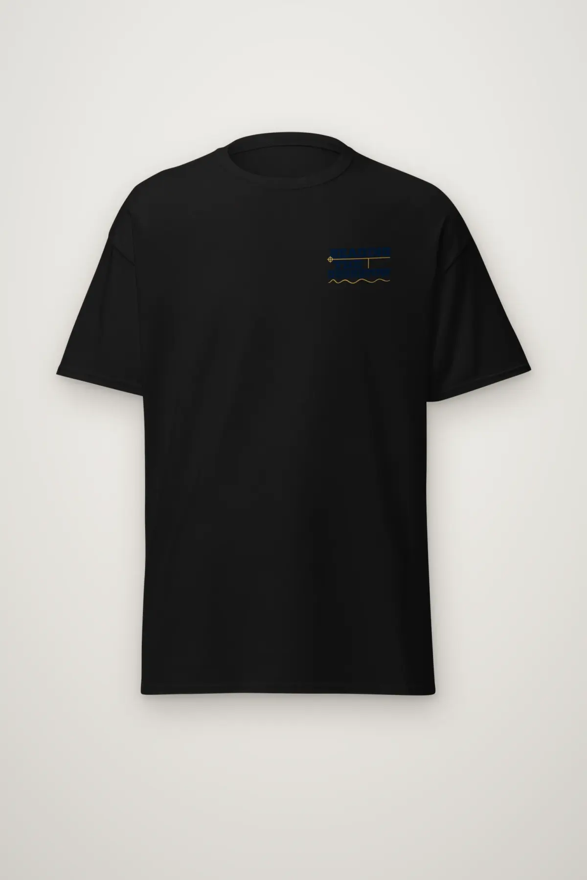 "Reading the Undertow" Heavyweight Unisex Crewneck T-shirt