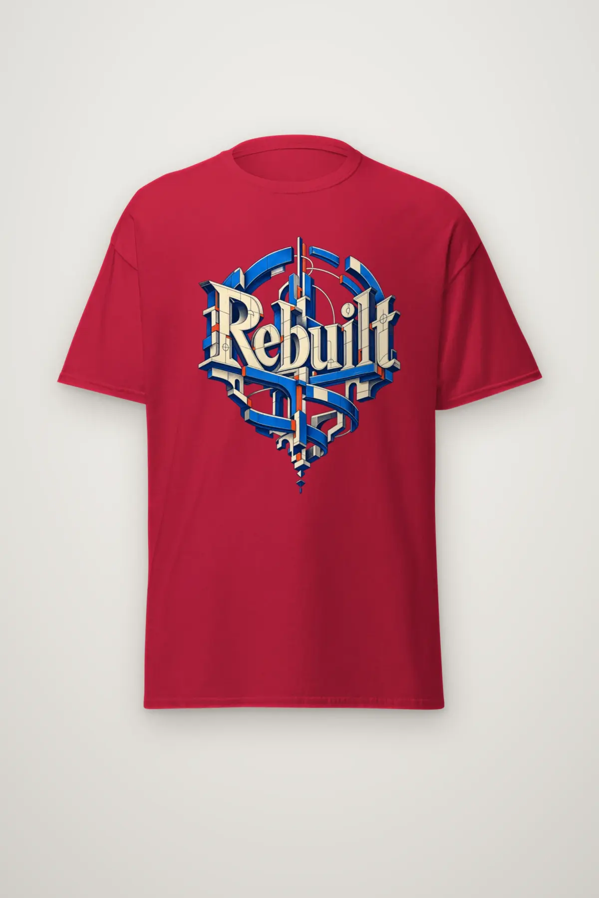 "Rebuilt" Heavyweight Unisex Crewneck T-shirt