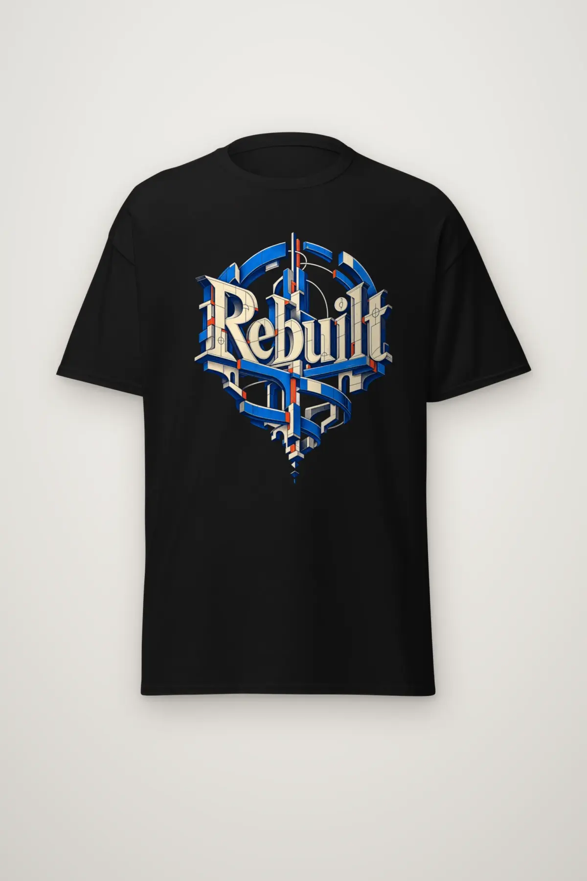 "Rebuilt" Heavyweight Unisex Crewneck T-shirt