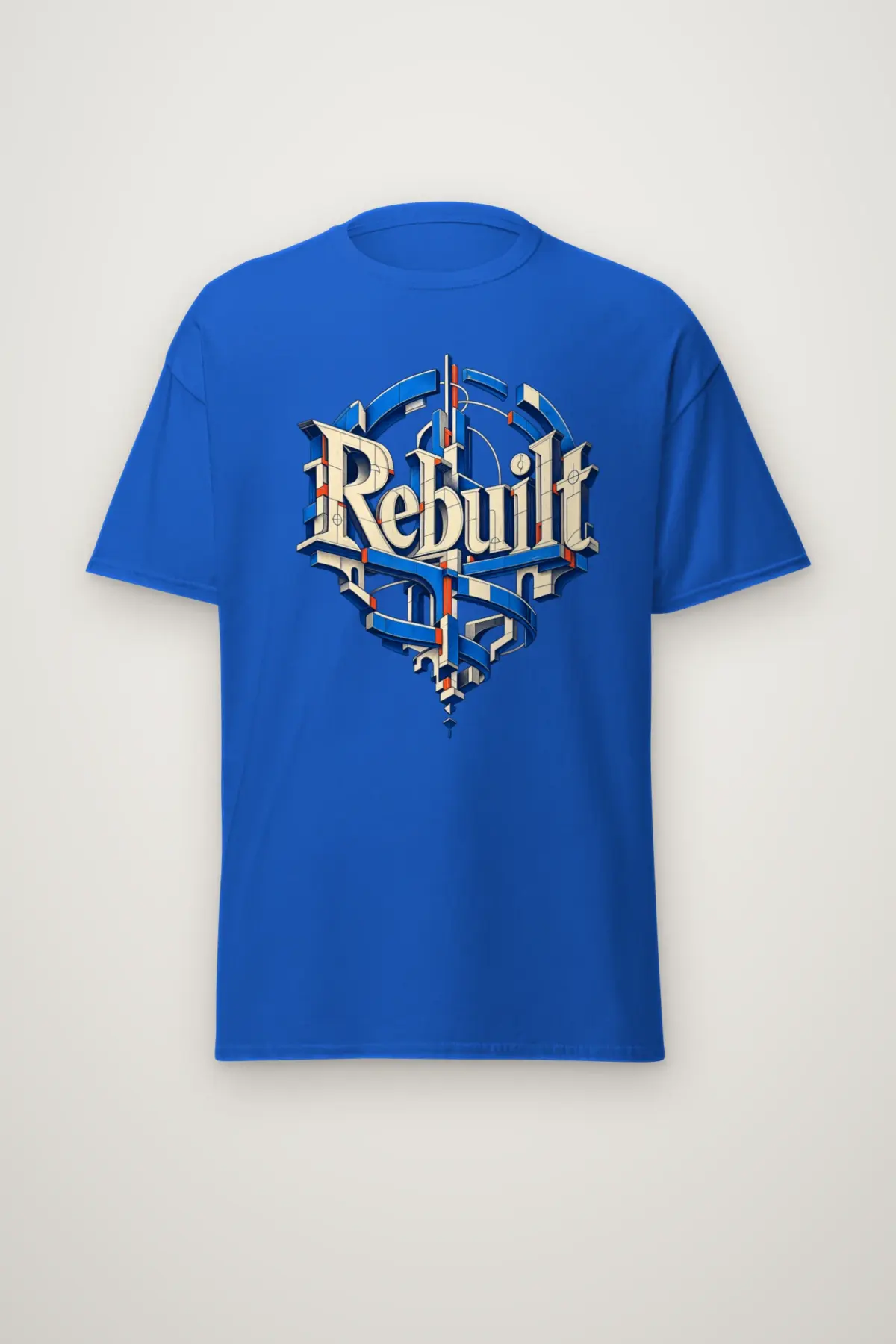 "Rebuilt" Heavyweight Unisex Crewneck T-shirt