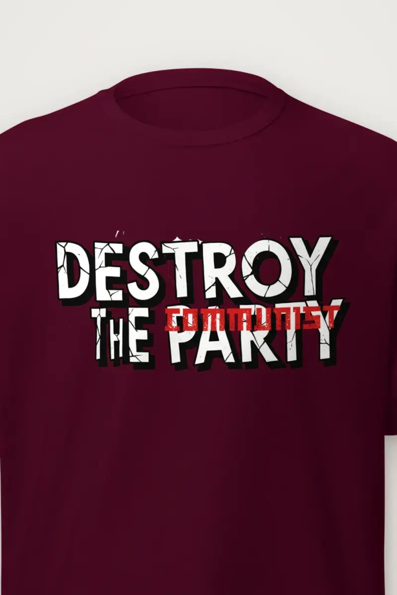 "Redline Resistance" Heavyweight Unisex Crewneck T-shirt
