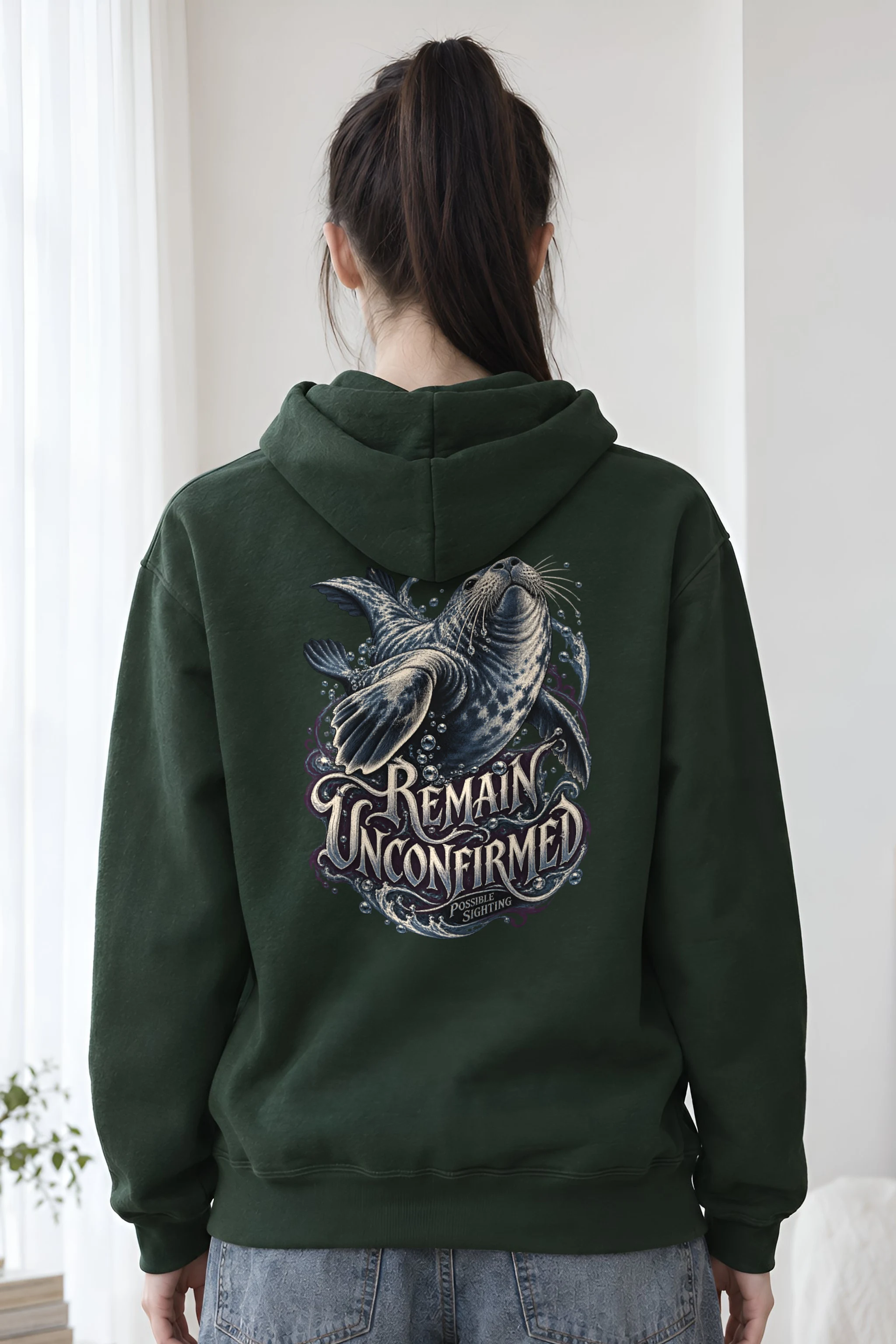 "Remain Unconfirmed" Heavy Blend Unisex Pullover Hoodie