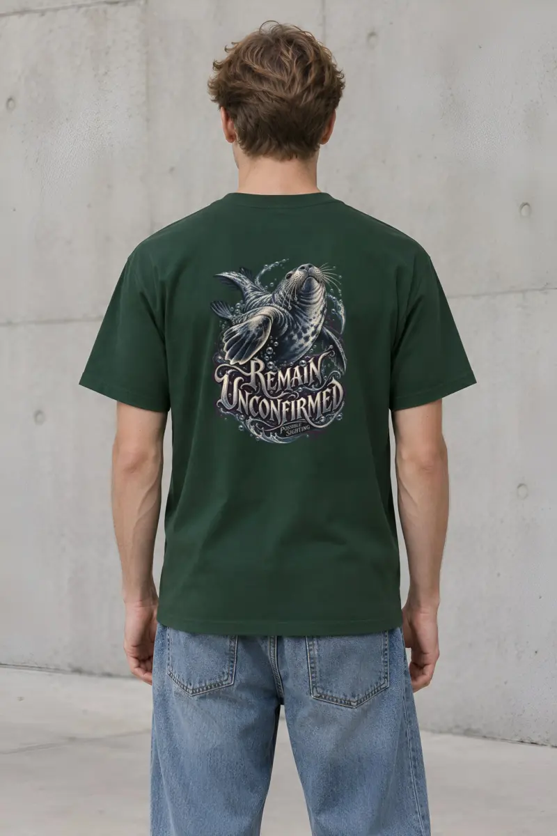 “Remain Unconfirmed” Heavyweight Unisex Crewneck T-shirt