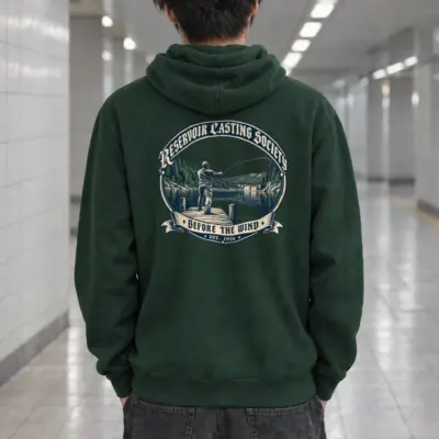 "Reservoir Casting Society" Heavy Blend Unisex Pullover Hoodie