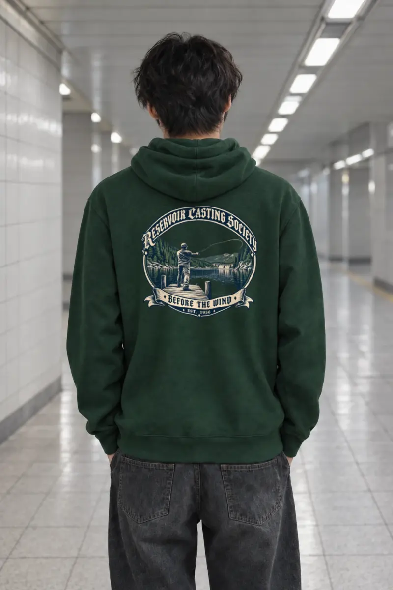 “Reservoir Casting Society” Heavy Blend Unisex Pullover Hoodie