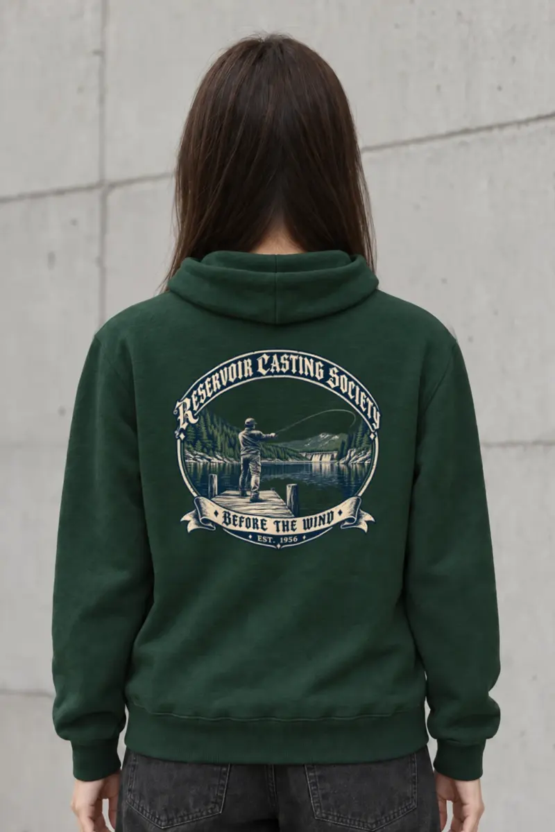 "Reservoir Casting Society" Heavy Blend Unisex Pullover Hoodie