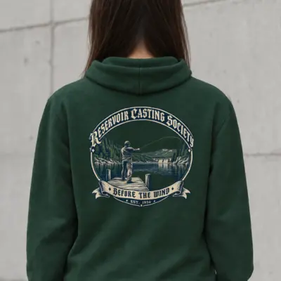 "Reservoir Casting Society" Heavy Blend Unisex Pullover Hoodie