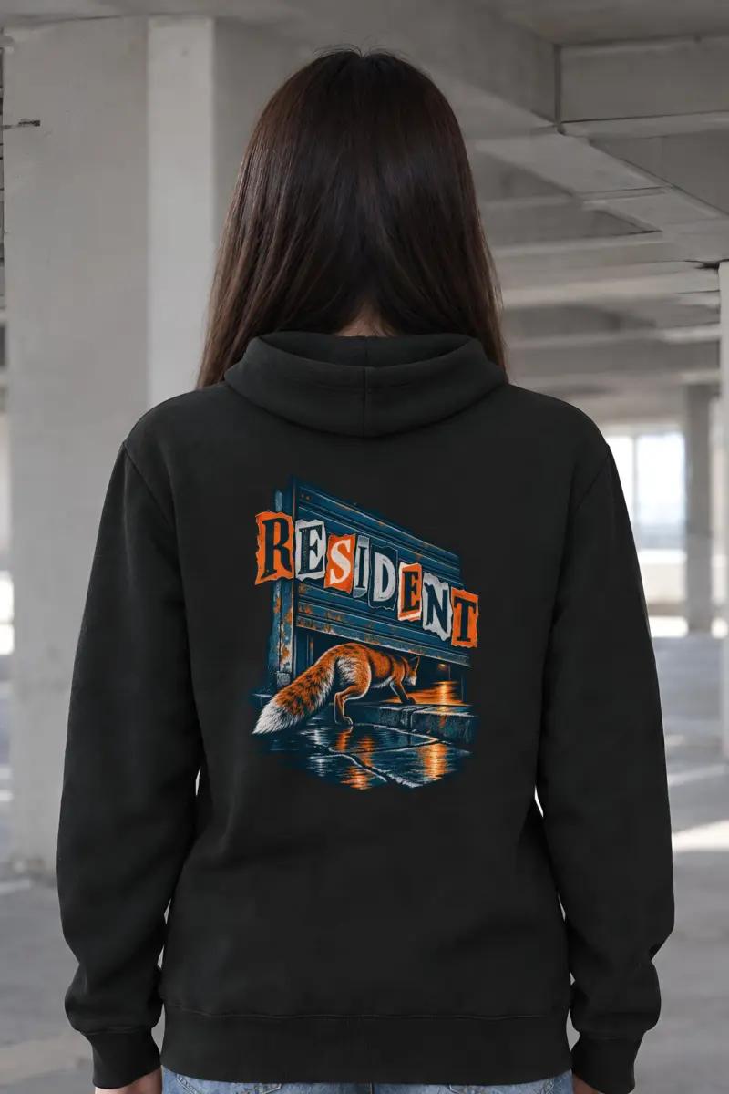 “RESIDENT” Heavy Blend Unisex Pullover Hoodie